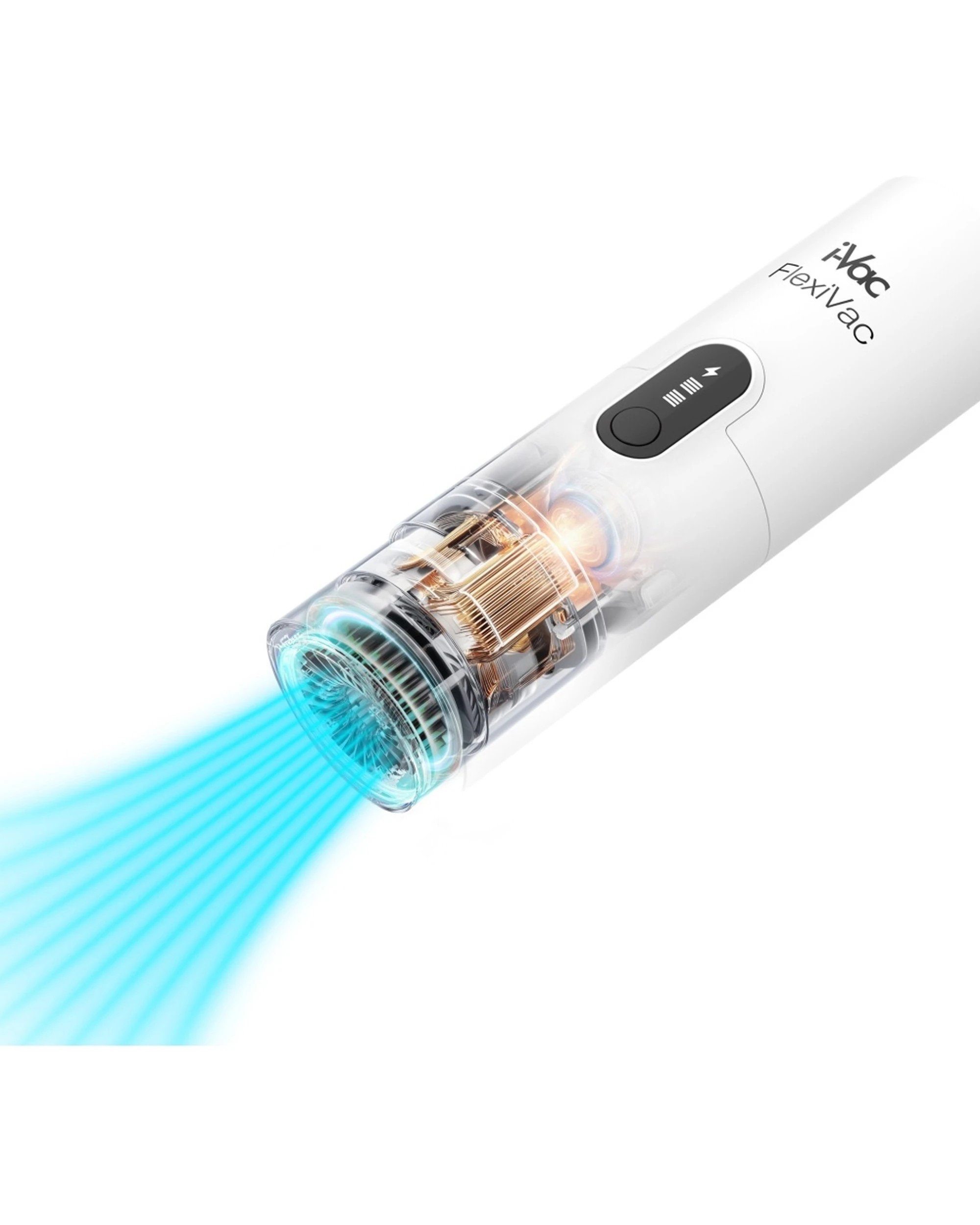 4 IVac FlexiVac Hand Vacuum With Blower Function Compact Home Cleaning - White, 4 of 6