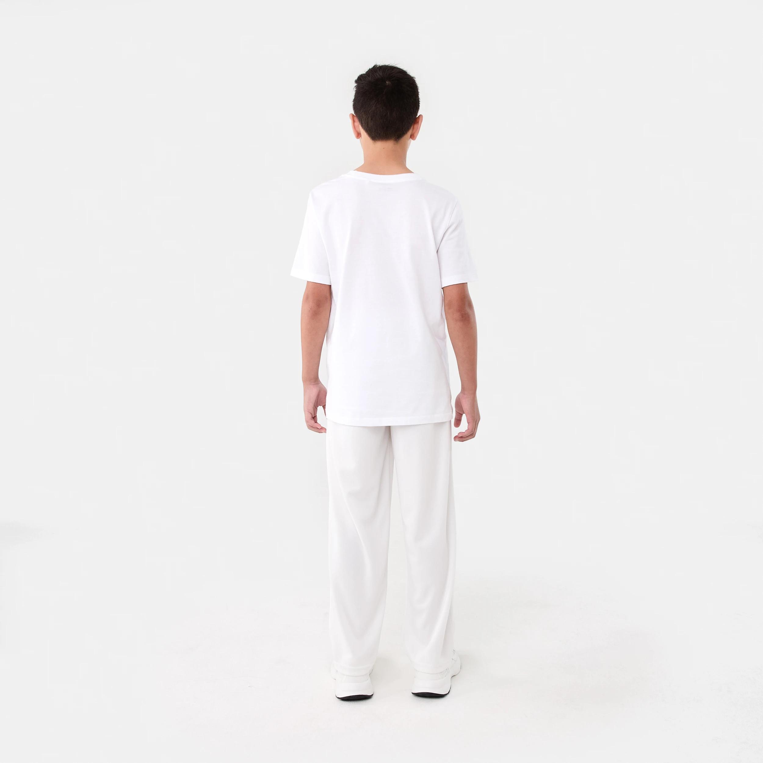 6 Active Kids Cricket Pants WHITE, 6 of 6