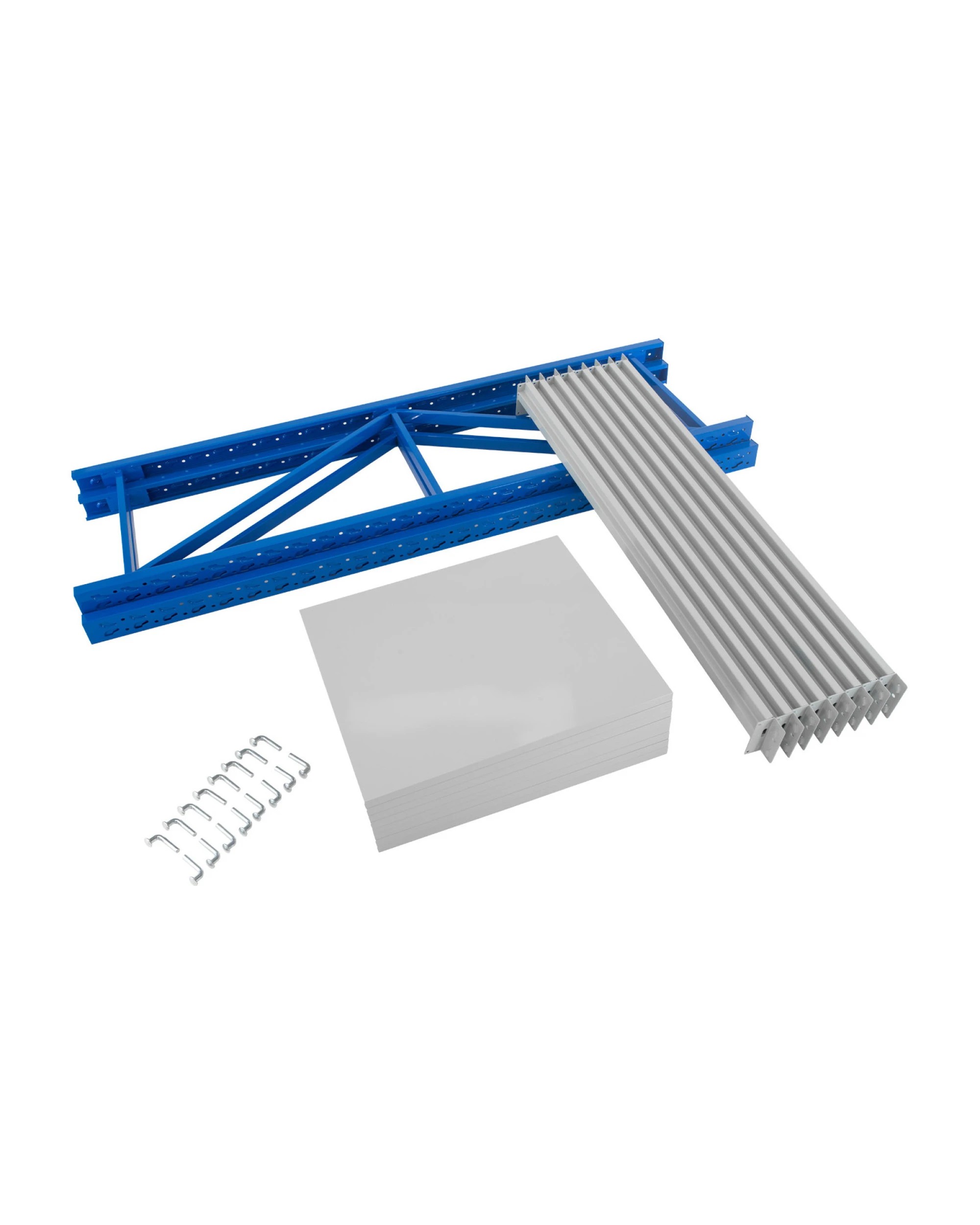 9 Centurion Standard 3-Bay 6M Wide Heavy Duty Long Span Shelving - Blue, 9 of 9