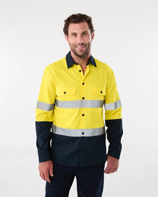 Workwear Hi-Visiblity Long Sleeve Reflective S