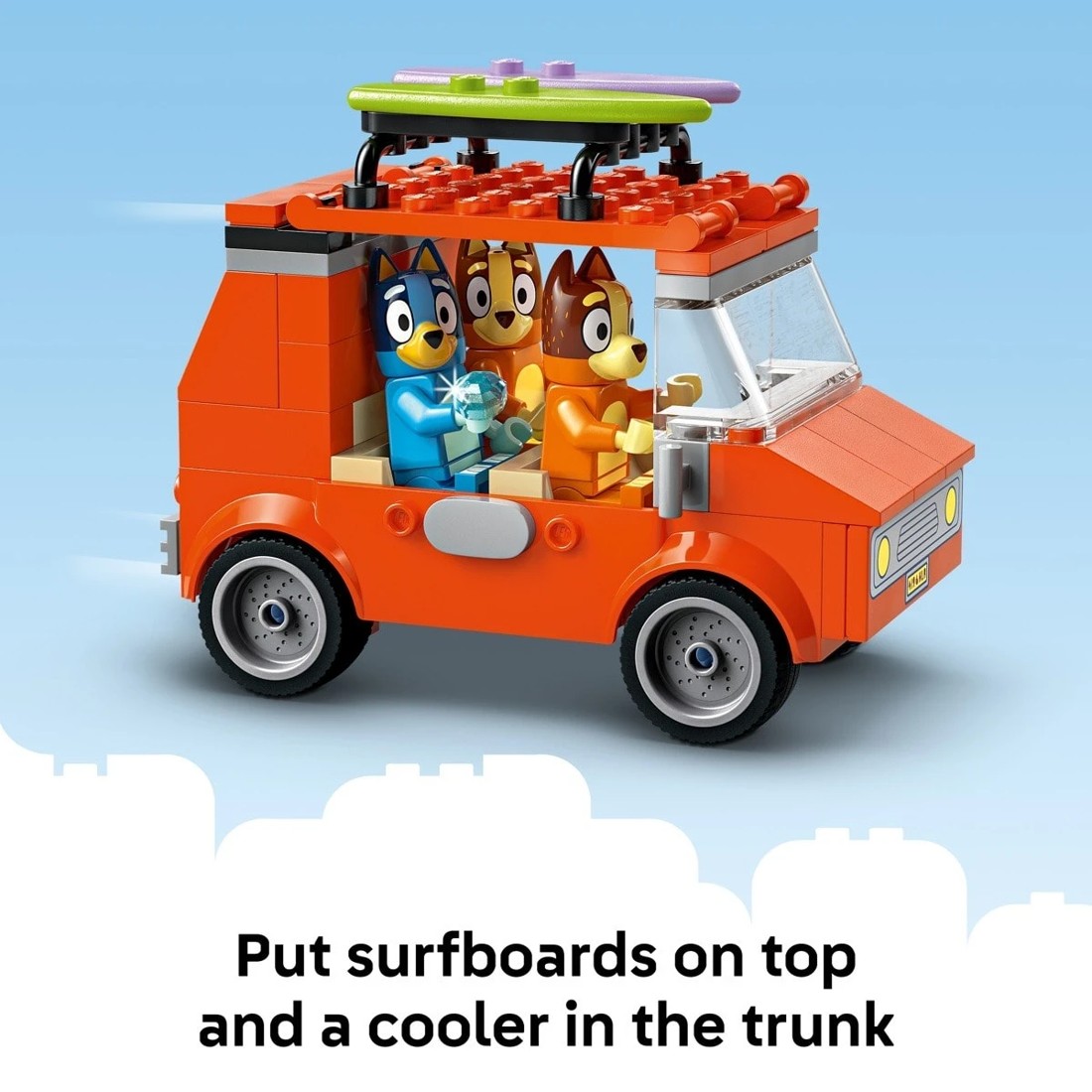6 LEGO Bluey: Bluey’s Beach & Family Car Trip 11202, 6 of 10