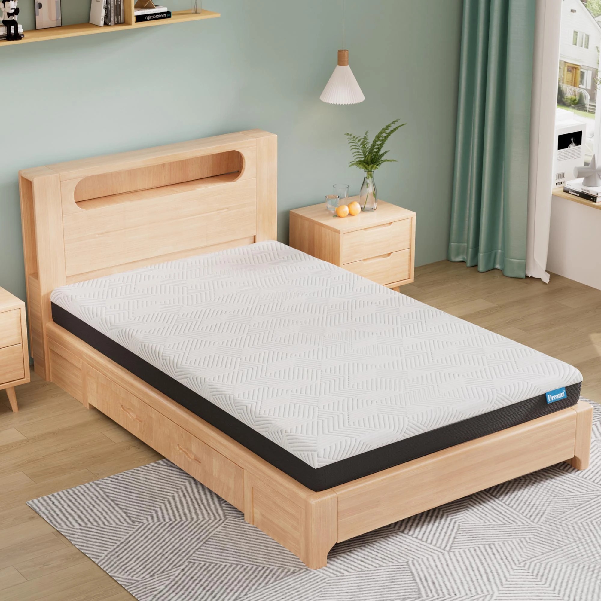 7 Dreamz Single Gel Memory Foam Mattress, 7 of 7