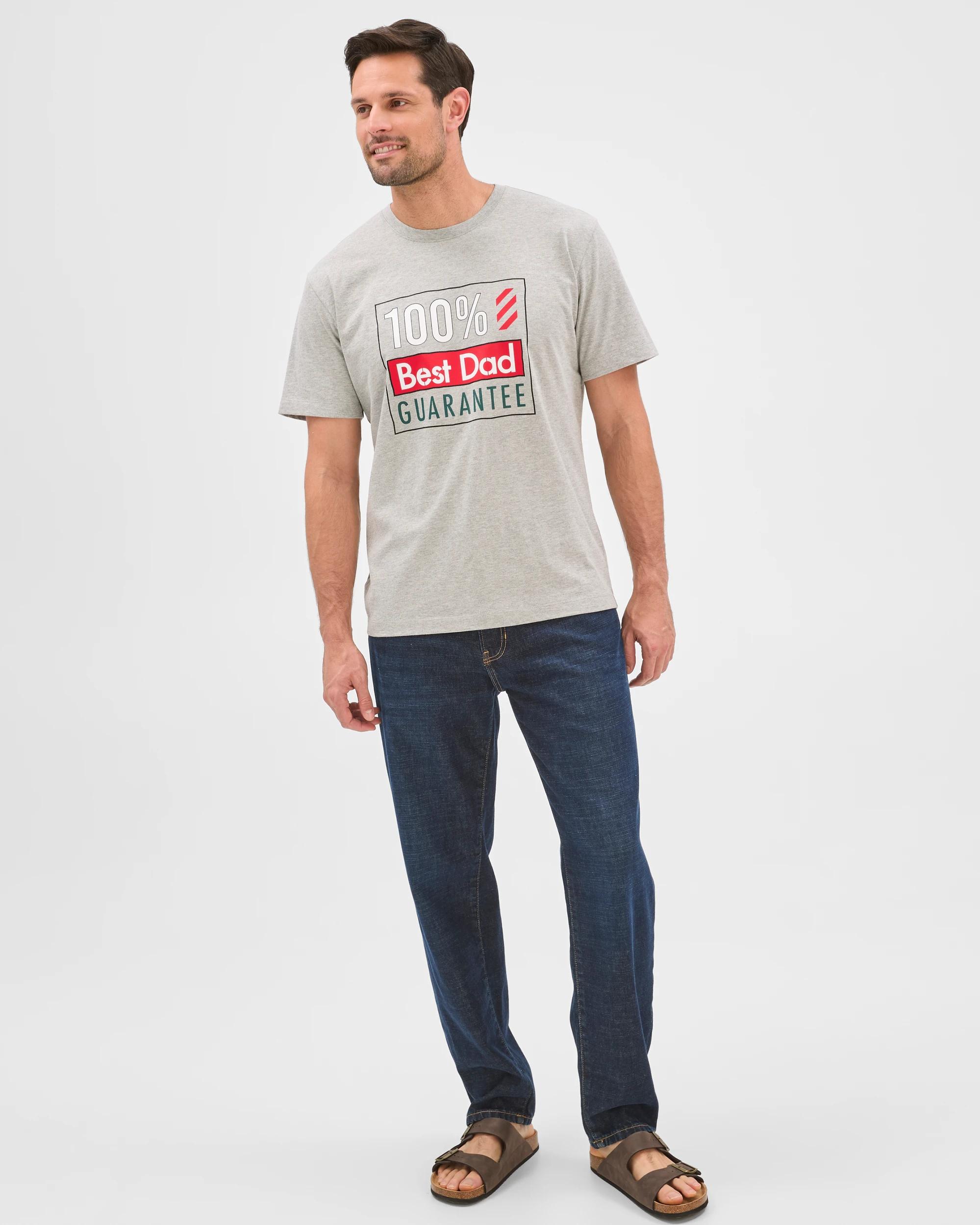 3 Target Man Australian Cotton Blend Short Sleeve T-Shirt GREY, 3 of 7
