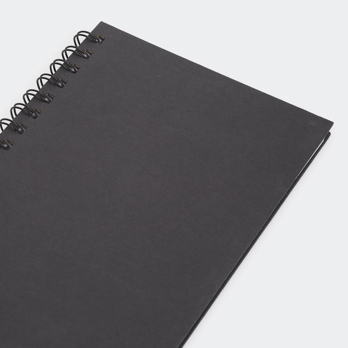 4 A5 Spiral Notebook - Black, 4 of 5