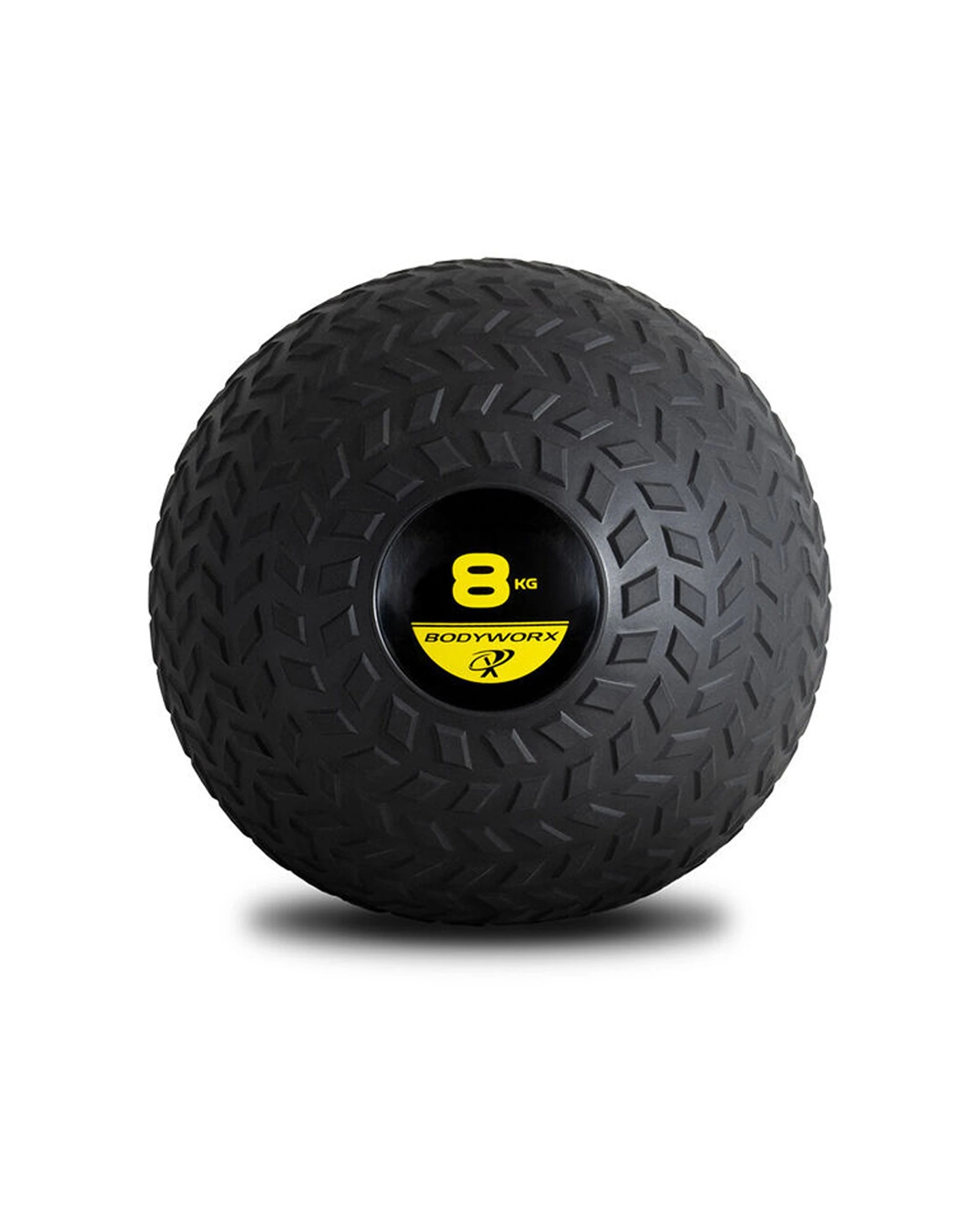 1 Bodyworx Slam Ball 8kg Home Gym Workout Training Exercise PVC And Sand - Black, 1 of 1