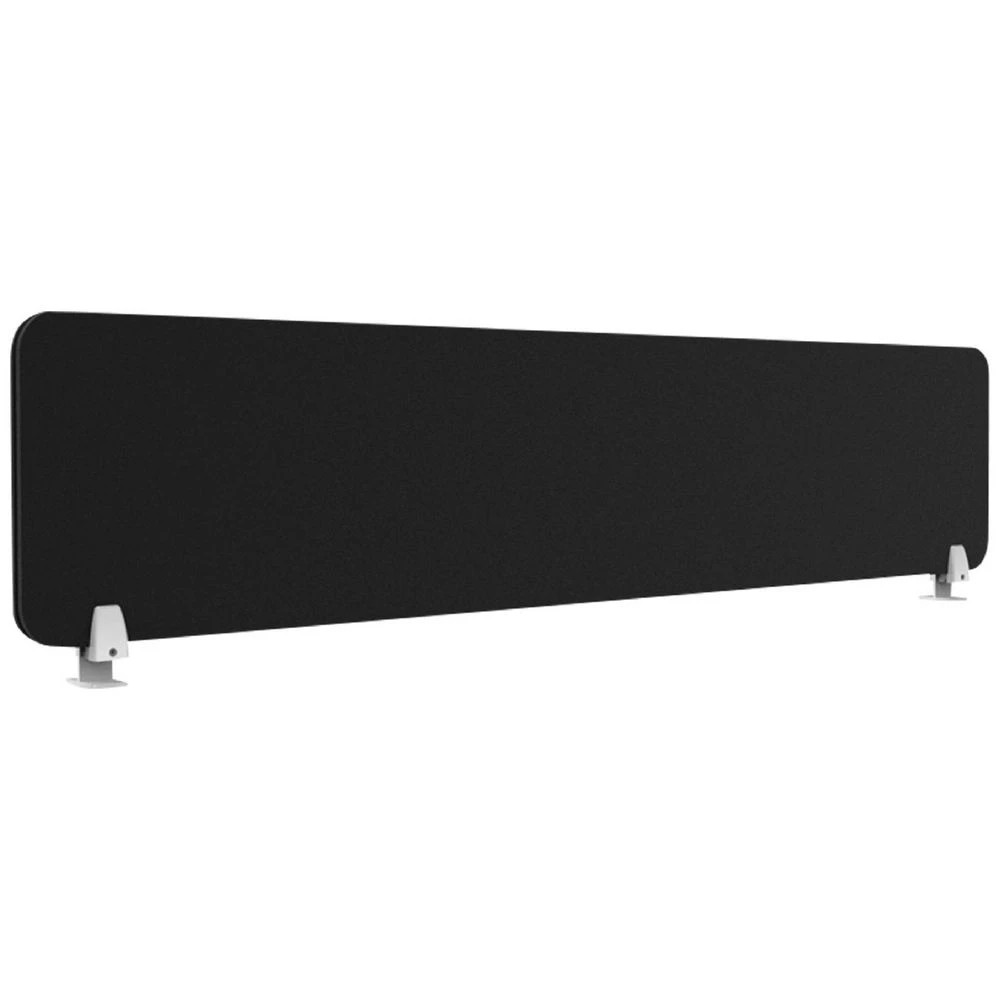 1 Furnx Eco Panel Screen B2B Mount 1790 x 400mm Black/White Office Furnishing Accessories Workspace Screens and Partitions, 1 of 1