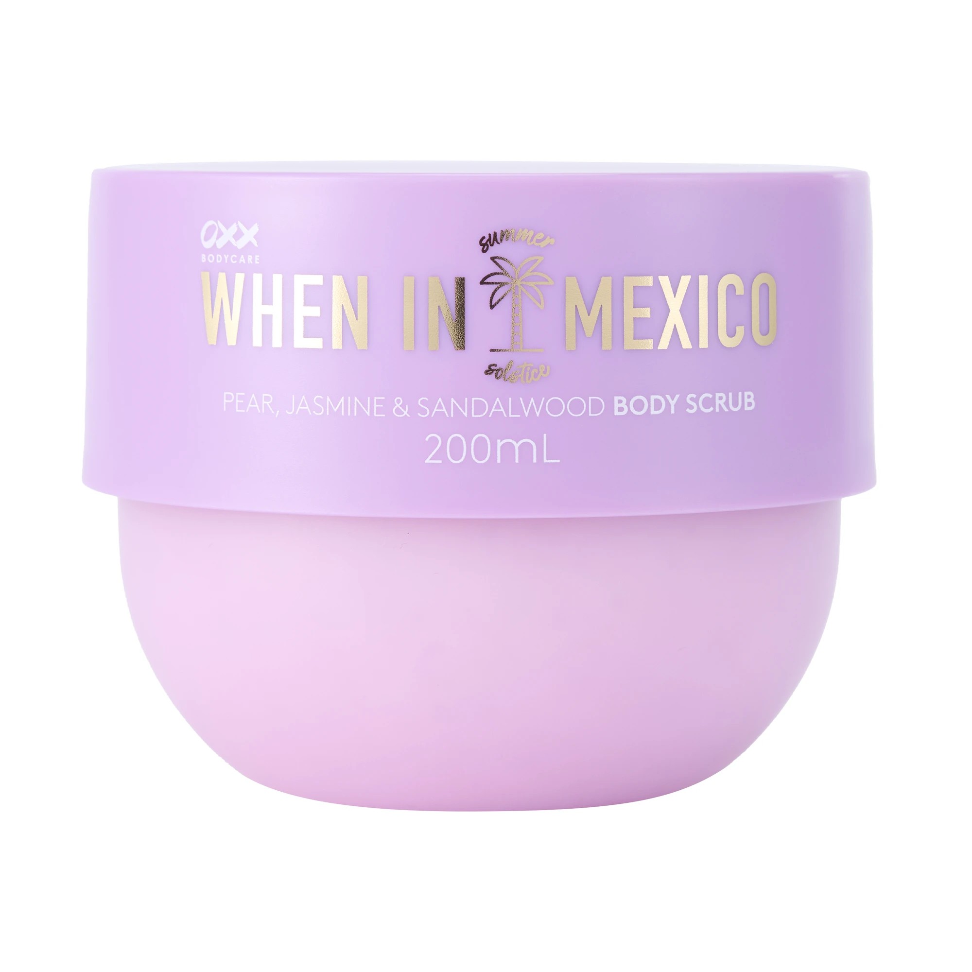 1 OXX Bodycare When in Mexico Summer Solstice Body Scrub 200ml - Pear, Jasmine and Sandalwood, 1 of 6