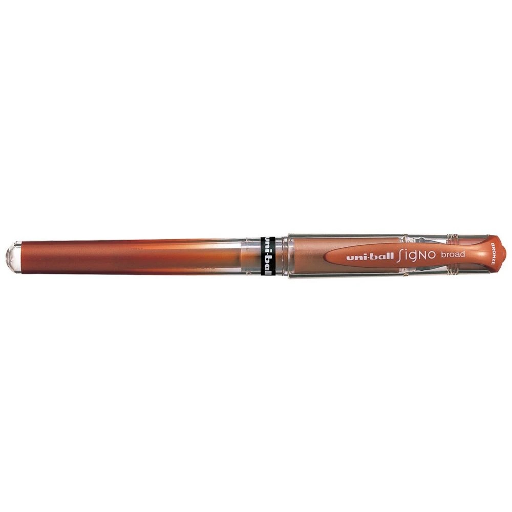 1 Uni-Ball Signo Broad Gel Pen Bronze, 1 of 1