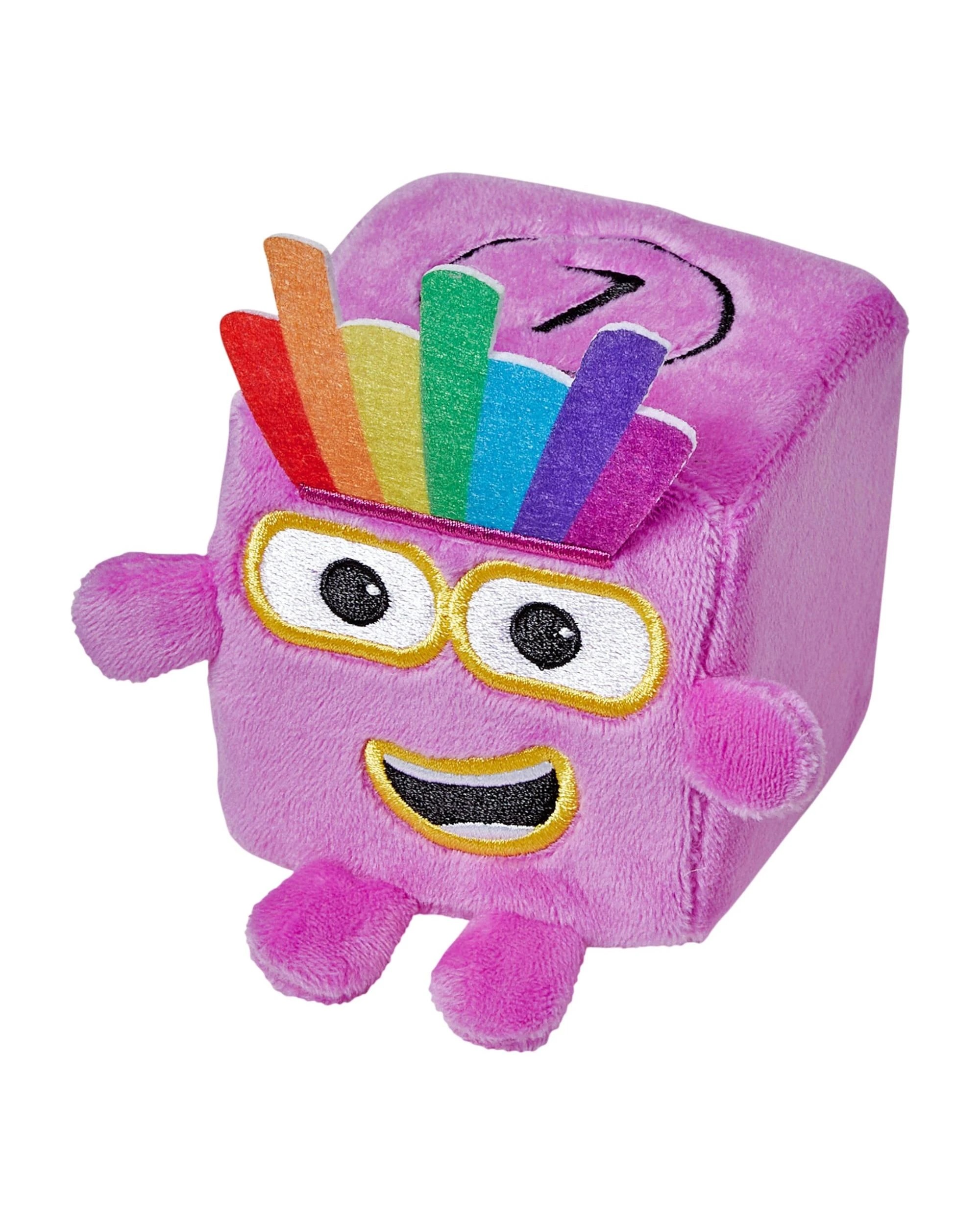 2 Numberblocks Blocklets Number Seven Mini Plush, 2 of 2