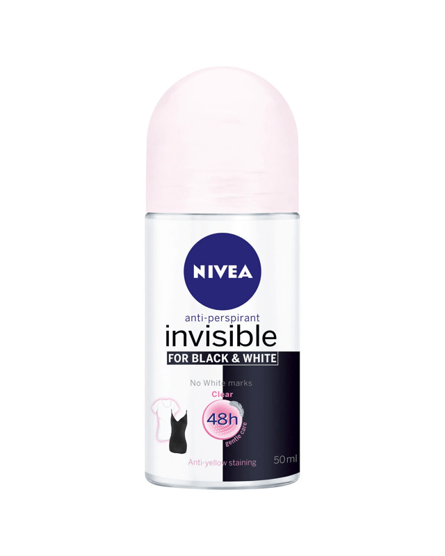 Nivea Invisible for Black & White Anti-Perspirant Roll-On 