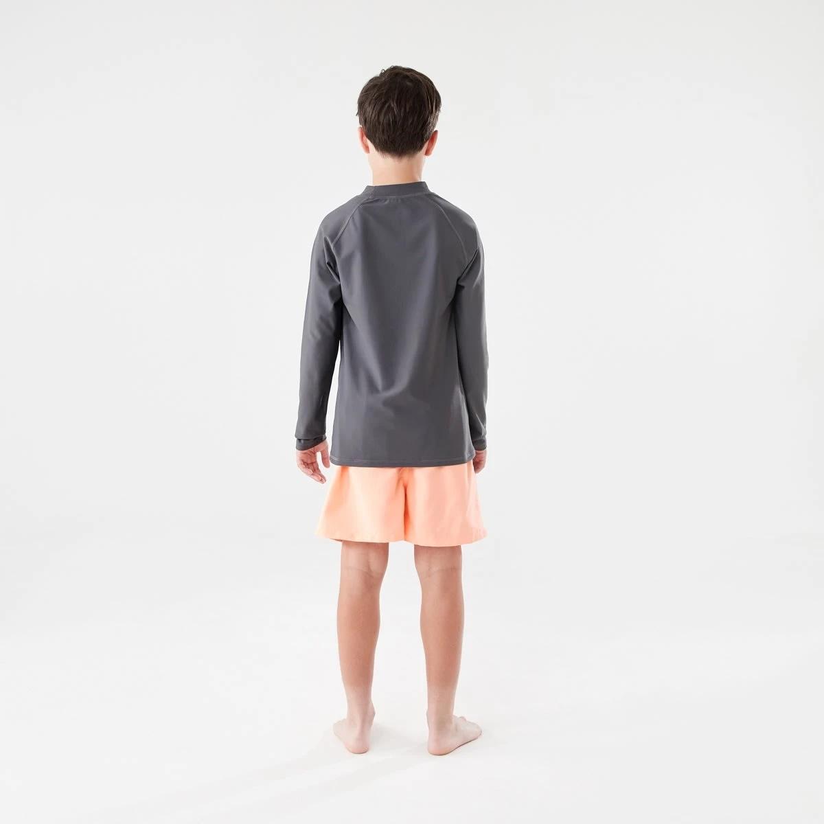 5 Basic Swim Shorts NEON LIGHT ORANGE, 5 of 5