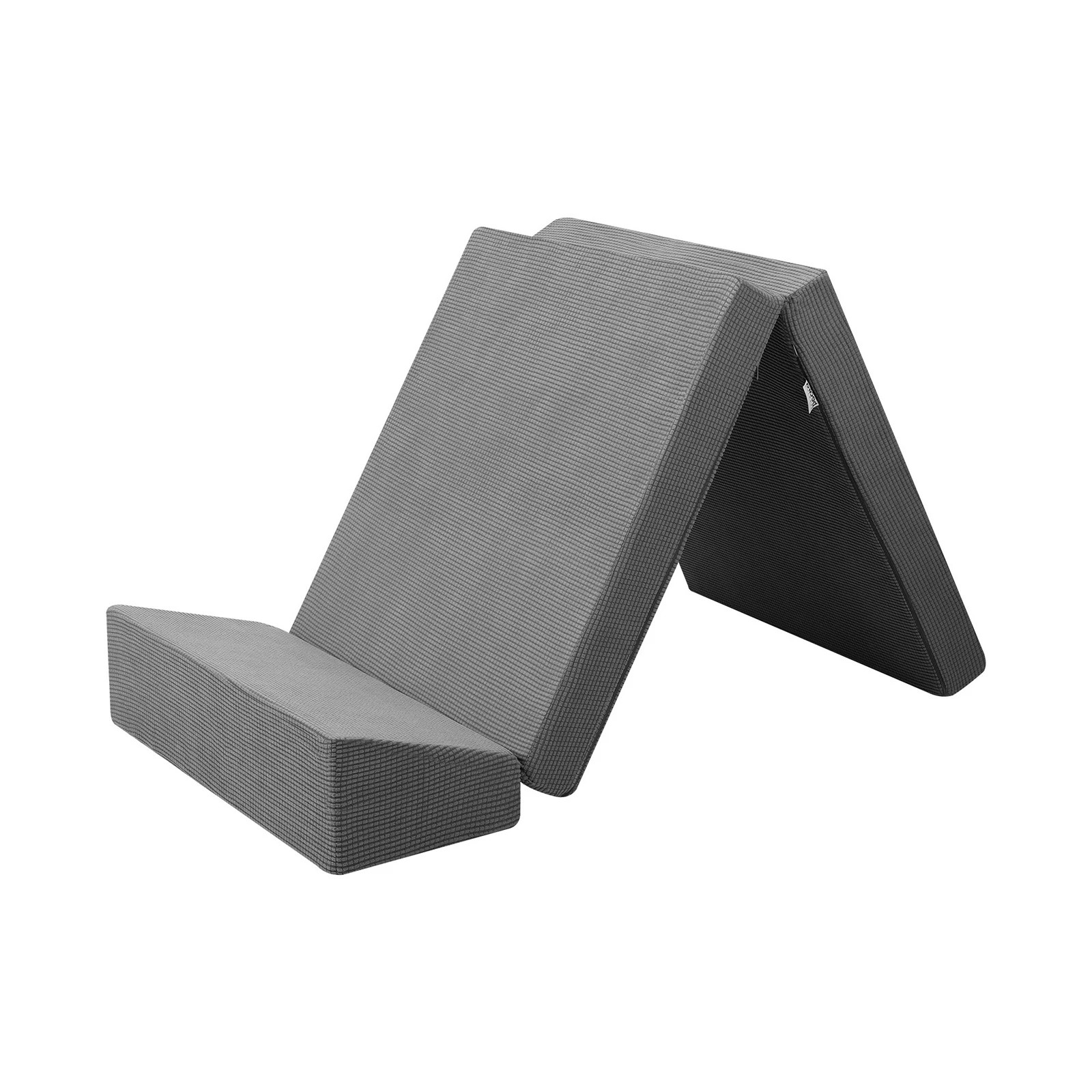 9 Bedra Foldable Mattress Folding Sofa Bed Trifold Sleeping Camping Cushion Single
 - Grey, 9 of 10