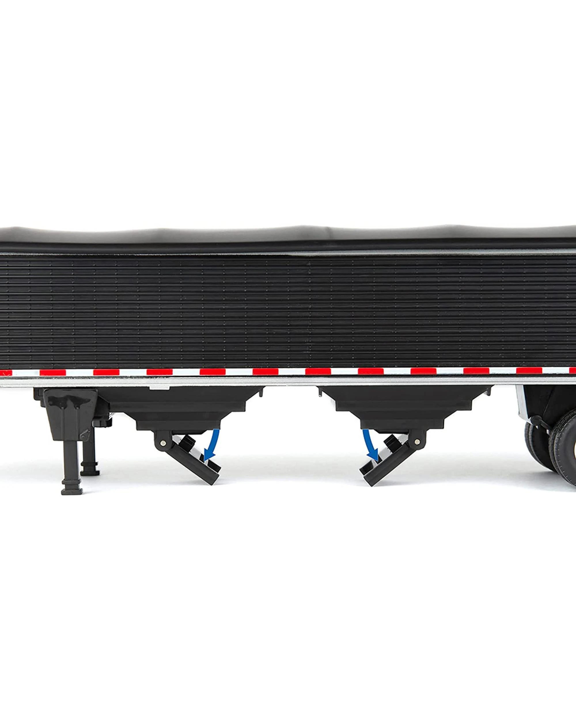 2 ERTL 1:32 Freightliner 122SD Semi With Grain Trailer, 2 of 4