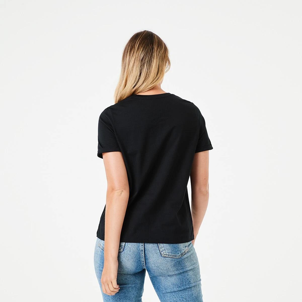 3 Short Sleeve Australian Cotton T-shirt Black, 3 of 5