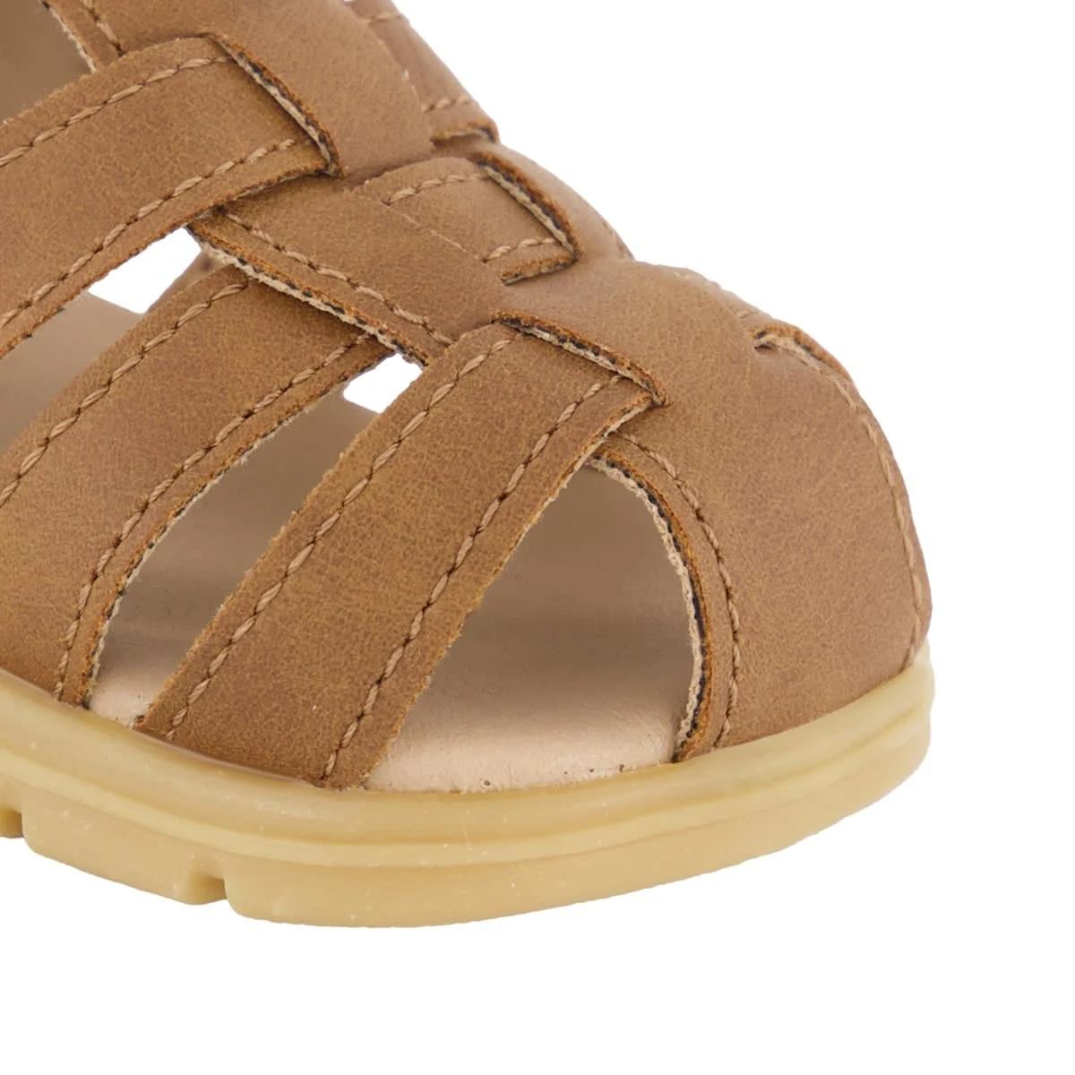 4 Baby Sandals Tan, 4 of 4