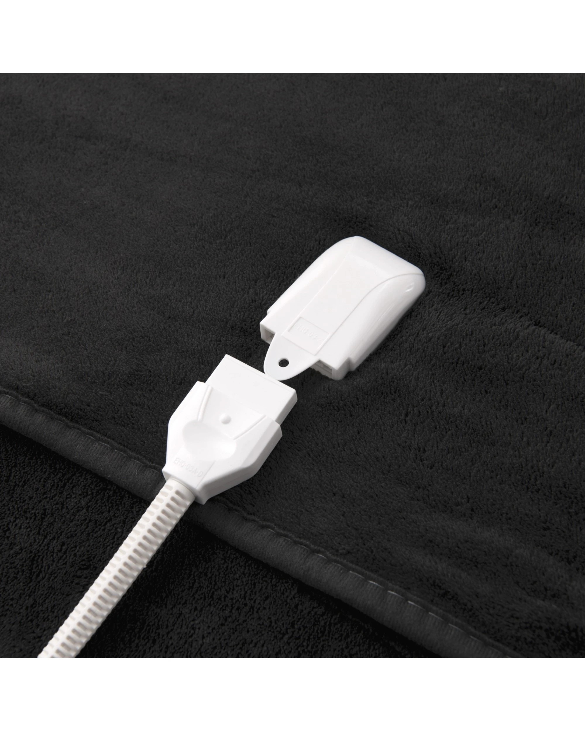 5 Dreamaker Kingston Coral Fleece Electric Heated Throw Blanket 130x160cm - Charcoal, 5 of 7