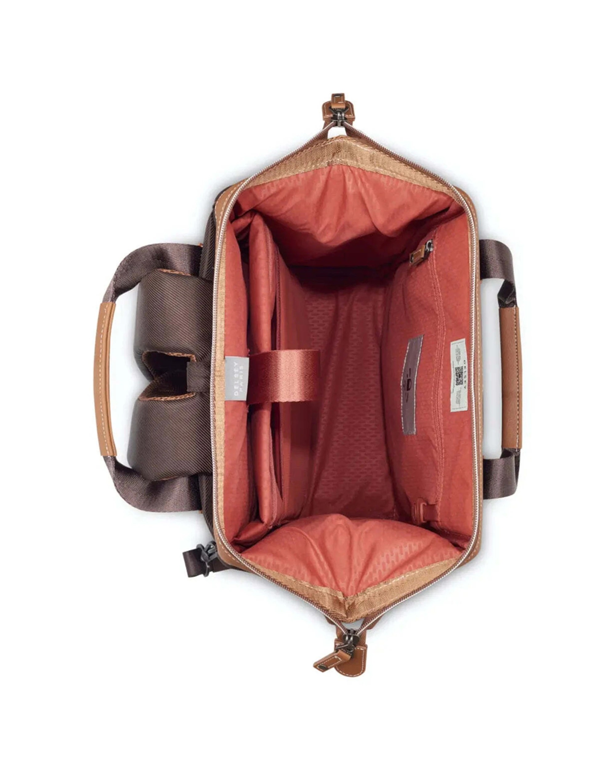 4 Delsey Luggage Chatelet Air 2.0 14in Laptop Tote Backpack Padded Laptop Compartment Smart - Brown, 4 of 7