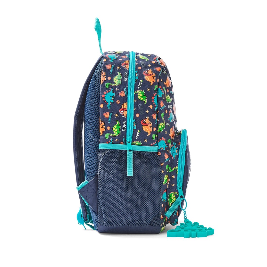 4 Junior Backpack - Dino Gamer, Navy, 4 of 10