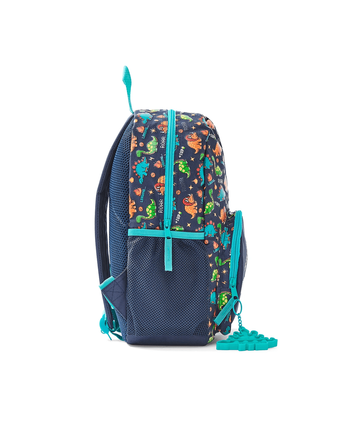 4 Junior Backpack - Dino Gamer, Navy, 4 of 10
