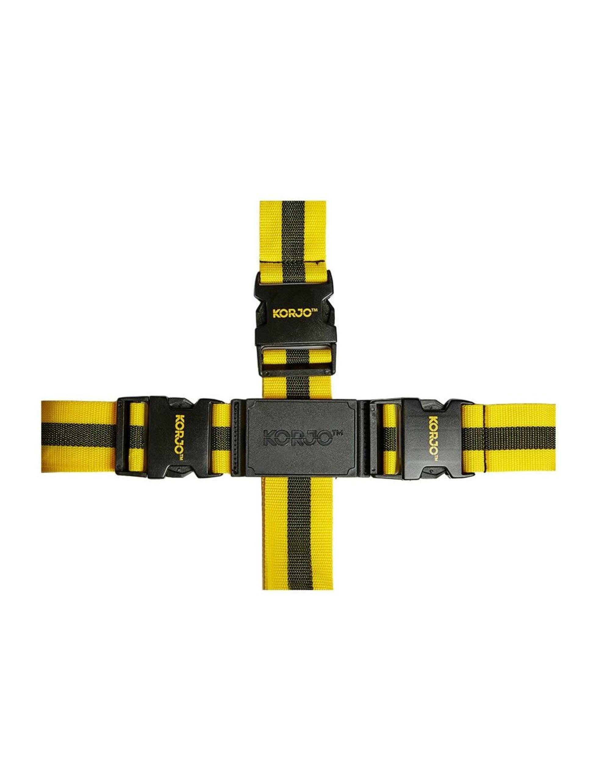 1 Korjo Crossed Luggage Straps - Assorted Colours, 1 of 4