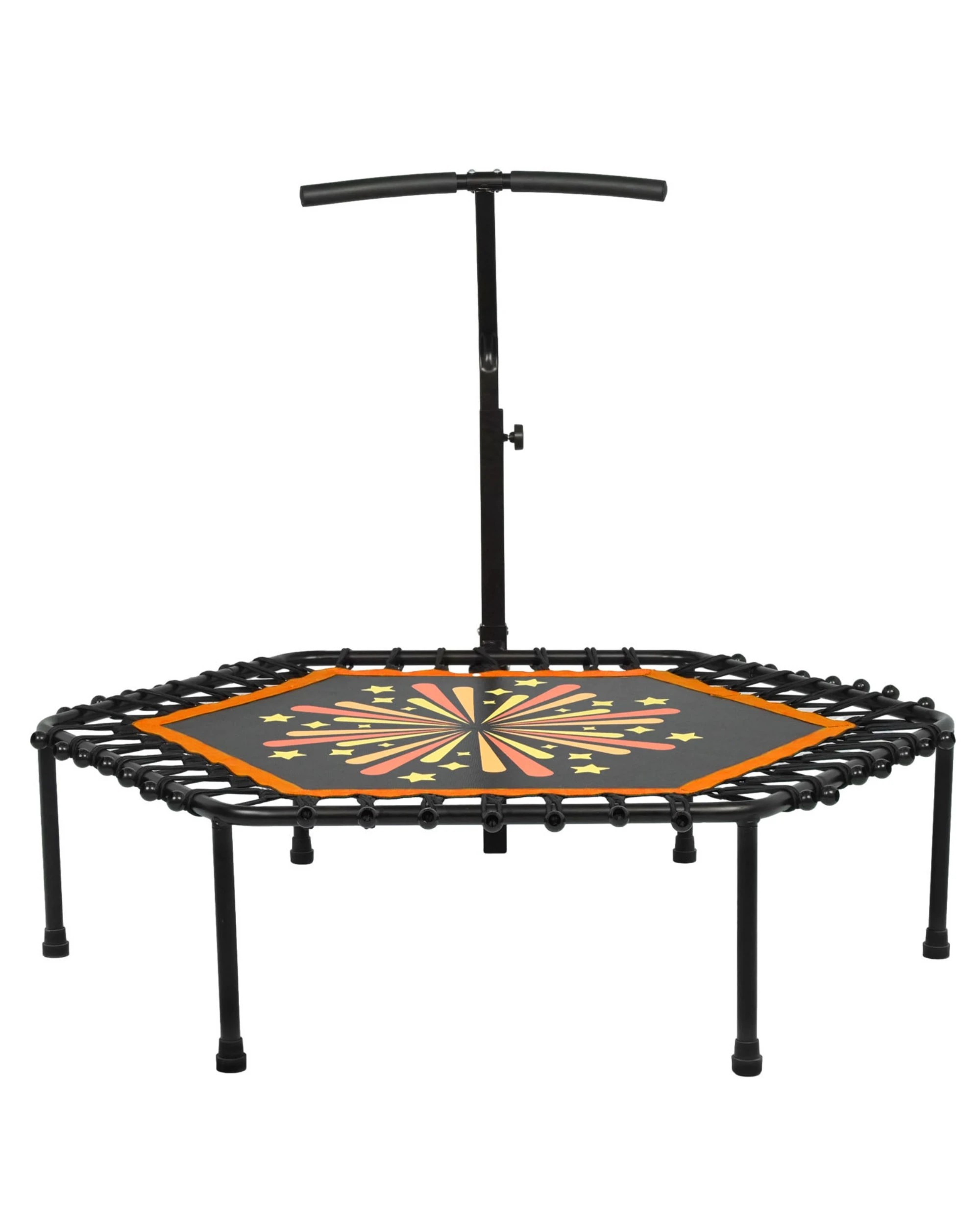 1 Advwin 50" Exercise Mini Trampoline for Adult and Kids Home and Gym Orange, 1 of 6
