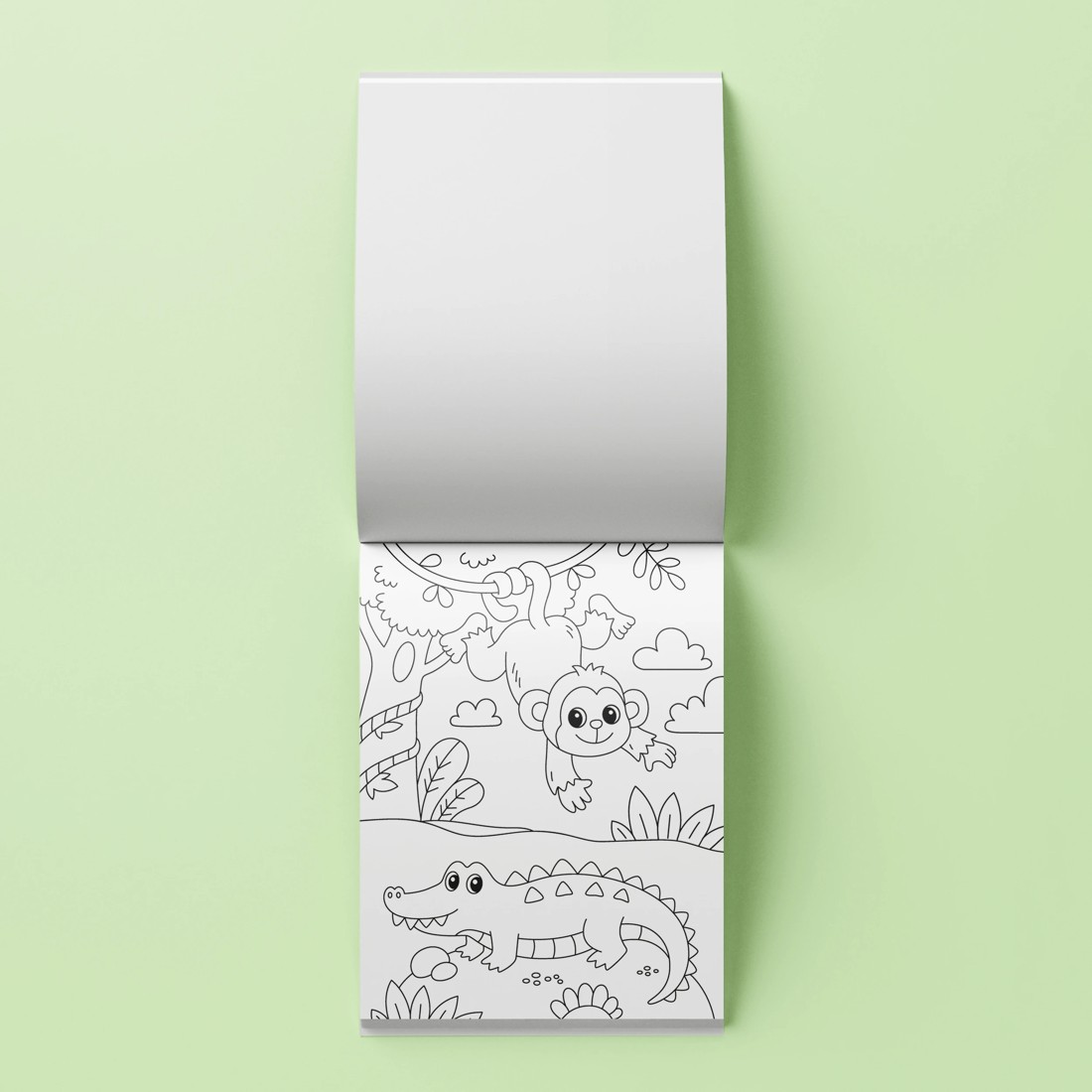 5 Junior Kaleidoscope Colouring Kit: Jungle Fun - Book, 5 of 5