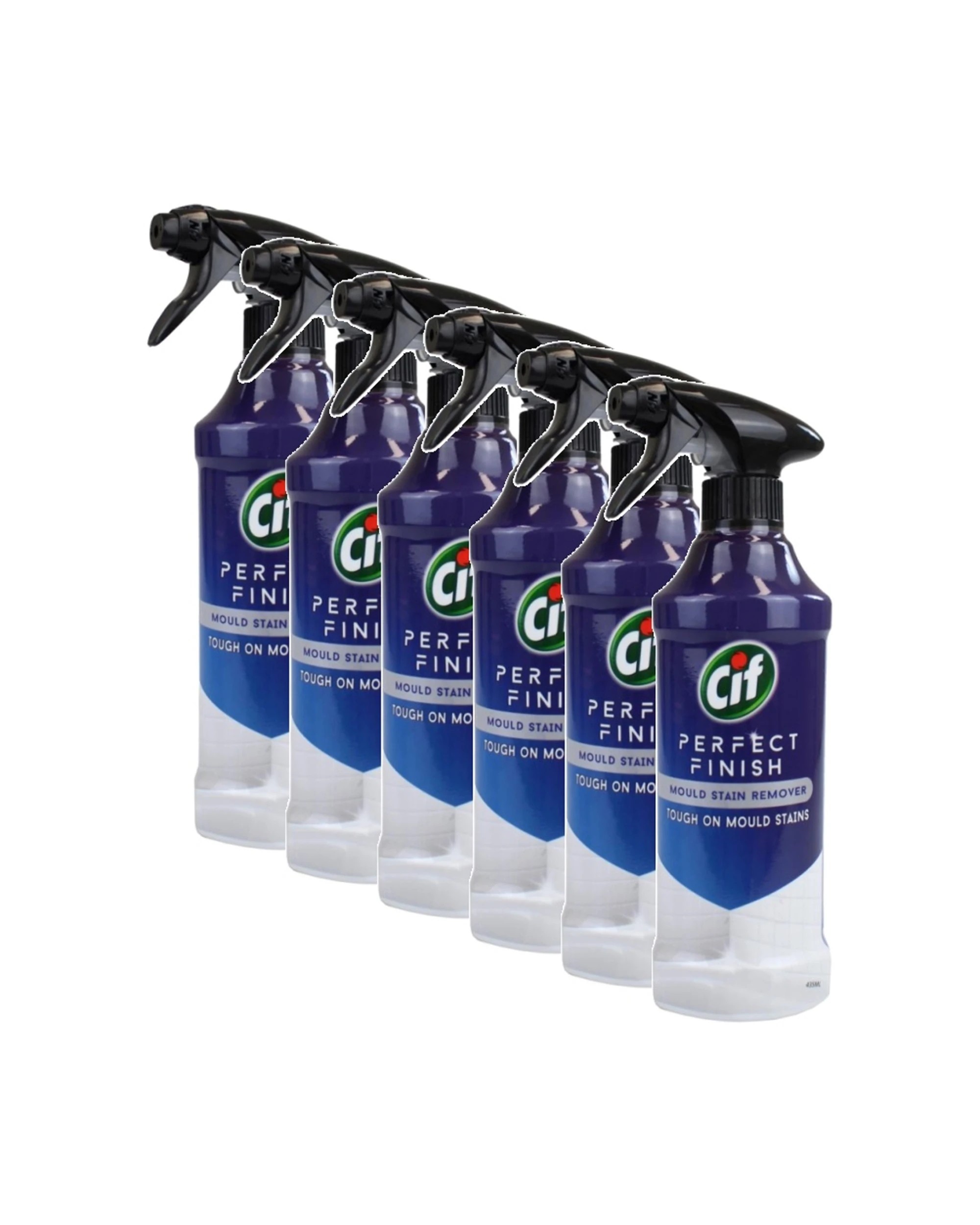 1 Cif 6pk Perfect Finish Mould Stain Remover Spray Cleaning Product 435ml - Multi, 1 of 3