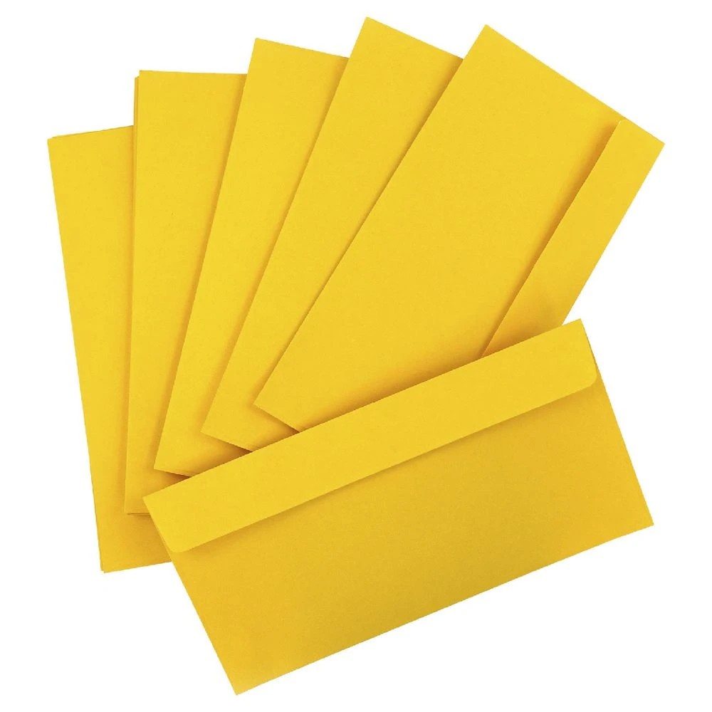 4 Quill DL Envelopes Sunshine 25 Pack, 4 of 6