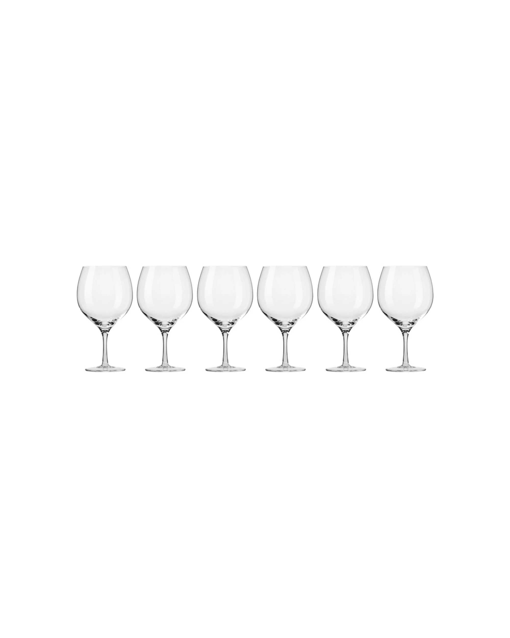 1 Krosno Harmony 6pc Gin Balloon Glass Set 700ml - Plain, 1 of 3