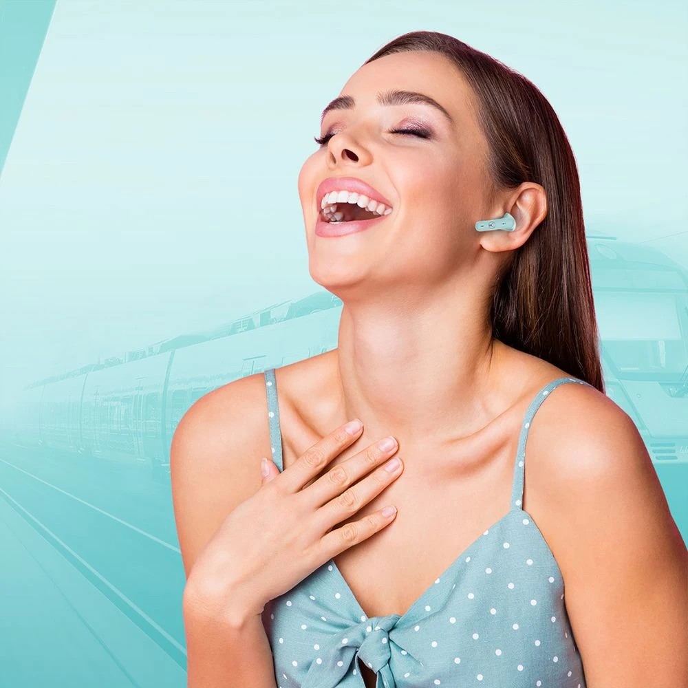 9 Bonelk Soundbuds Freedom True Wireless Soundbuds Teal, 9 of 9