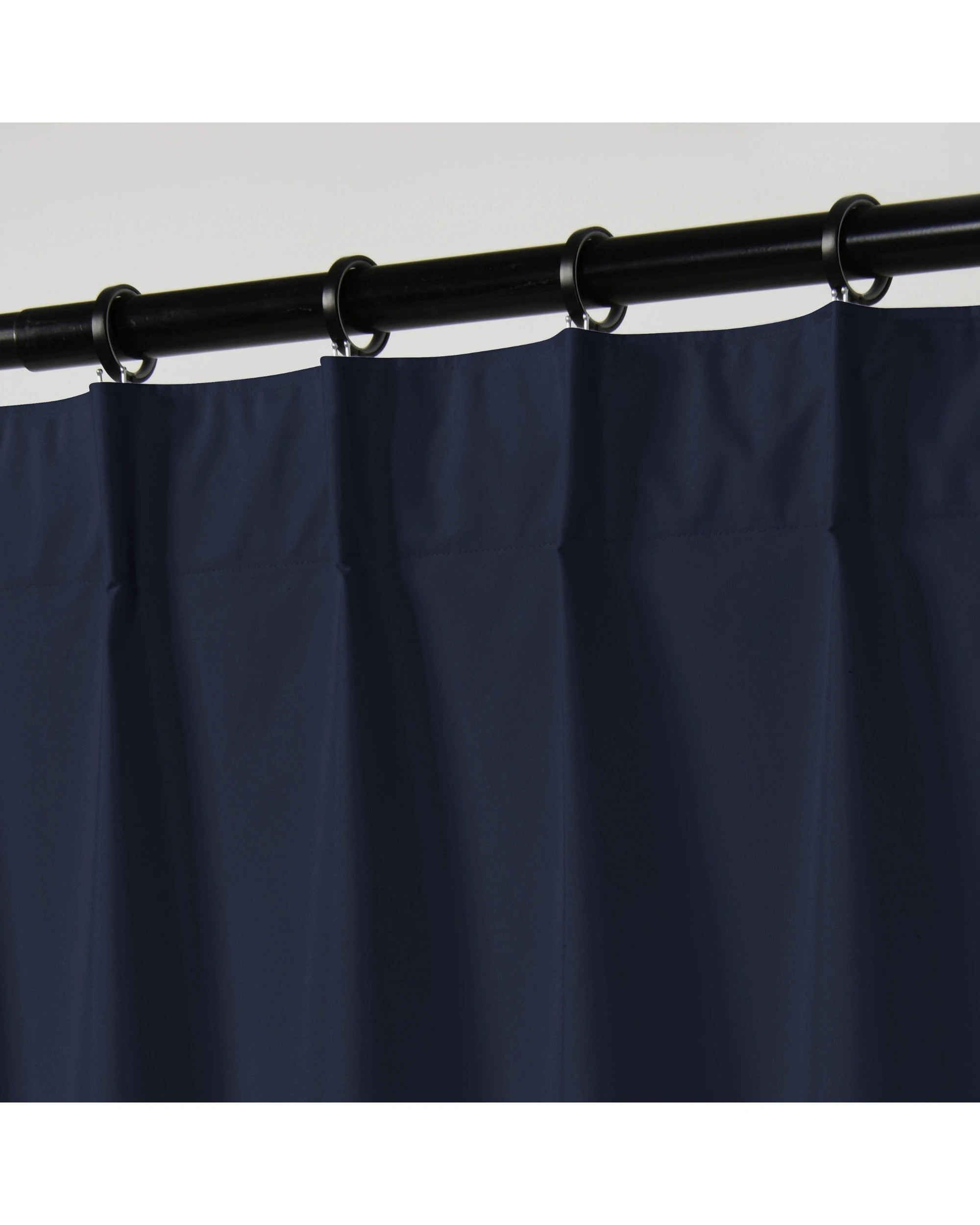 5 Sherwood Home Orlando Blockout Multi Header Curtain Pair 140x223cm - Navy, 5 of 8