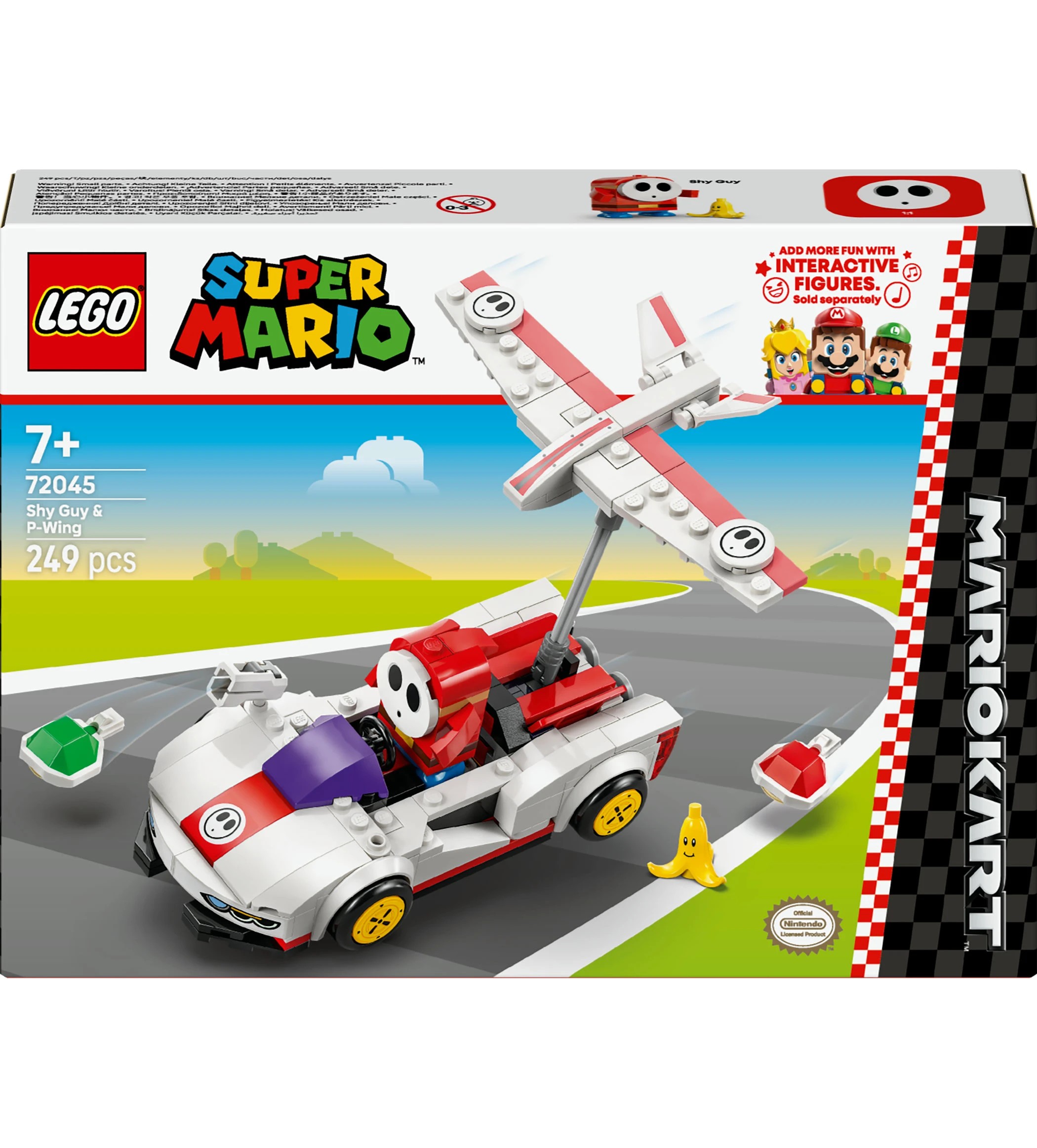 1 LEGO Super Mario: Mario Kart - Shy Guy & P-Wing 72045, 1 of 8