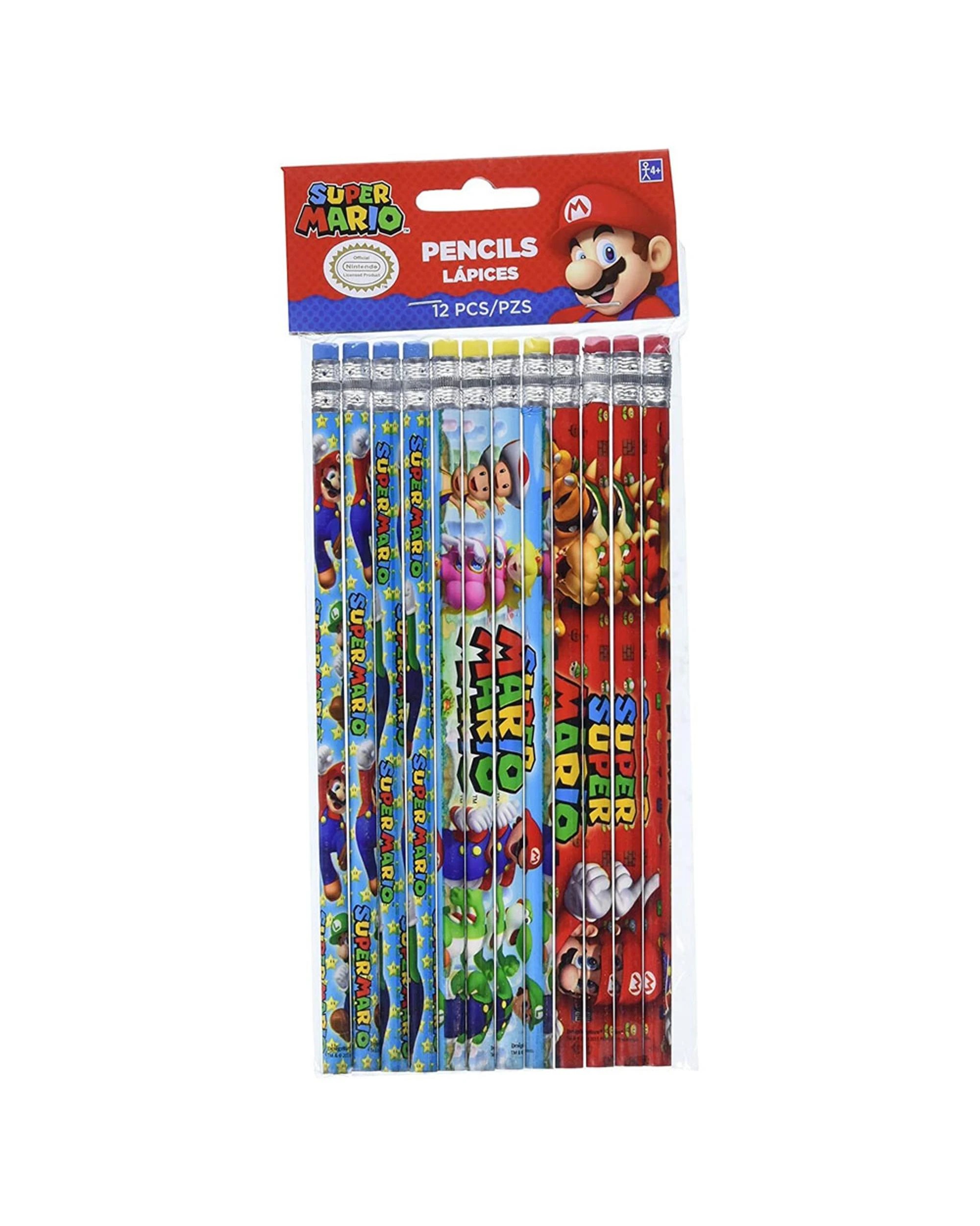 2 Amscan Inc. Super Mario Brothers Pencils Pack, 2 of 2