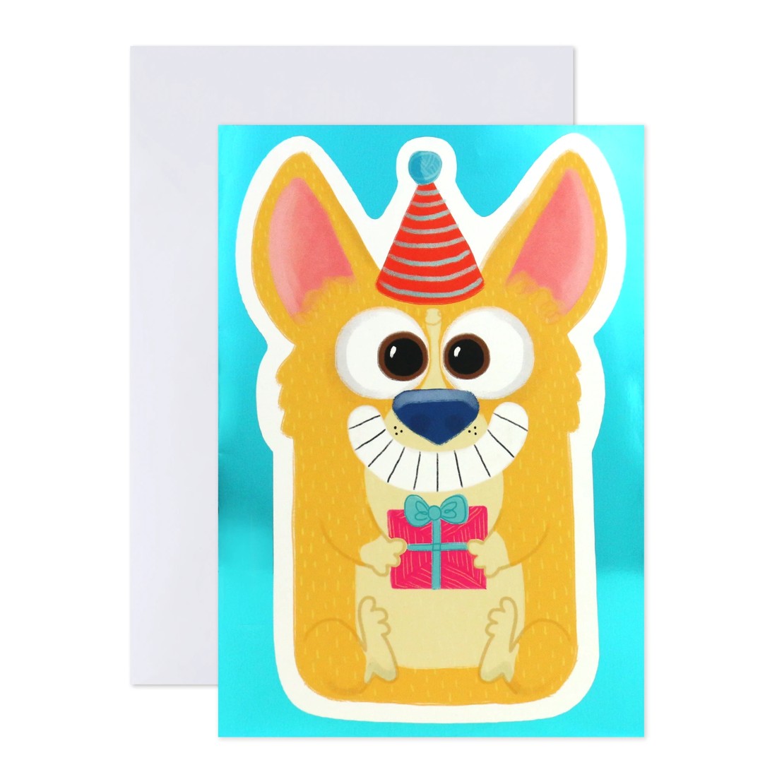 1 Hallmark Interactive Sound Birthday Card - Excited Dog, 1 of 4