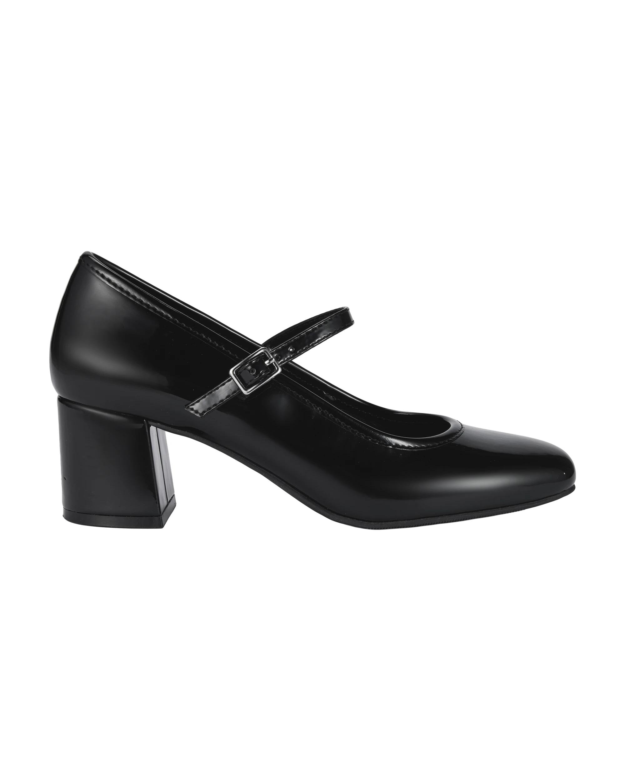 1 Buckle Heels Black, 1 of 5