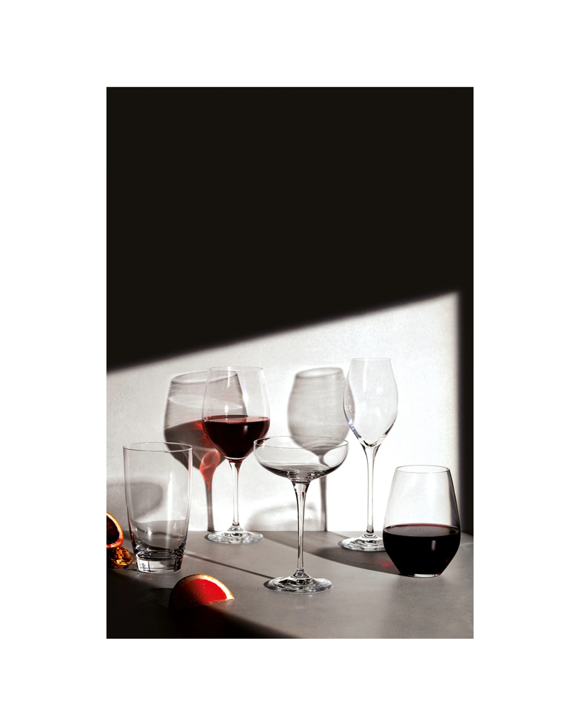 1 Krosno Harmony 6-Piece 530ml Red Wine Glass Set - Plain, 1 of 4