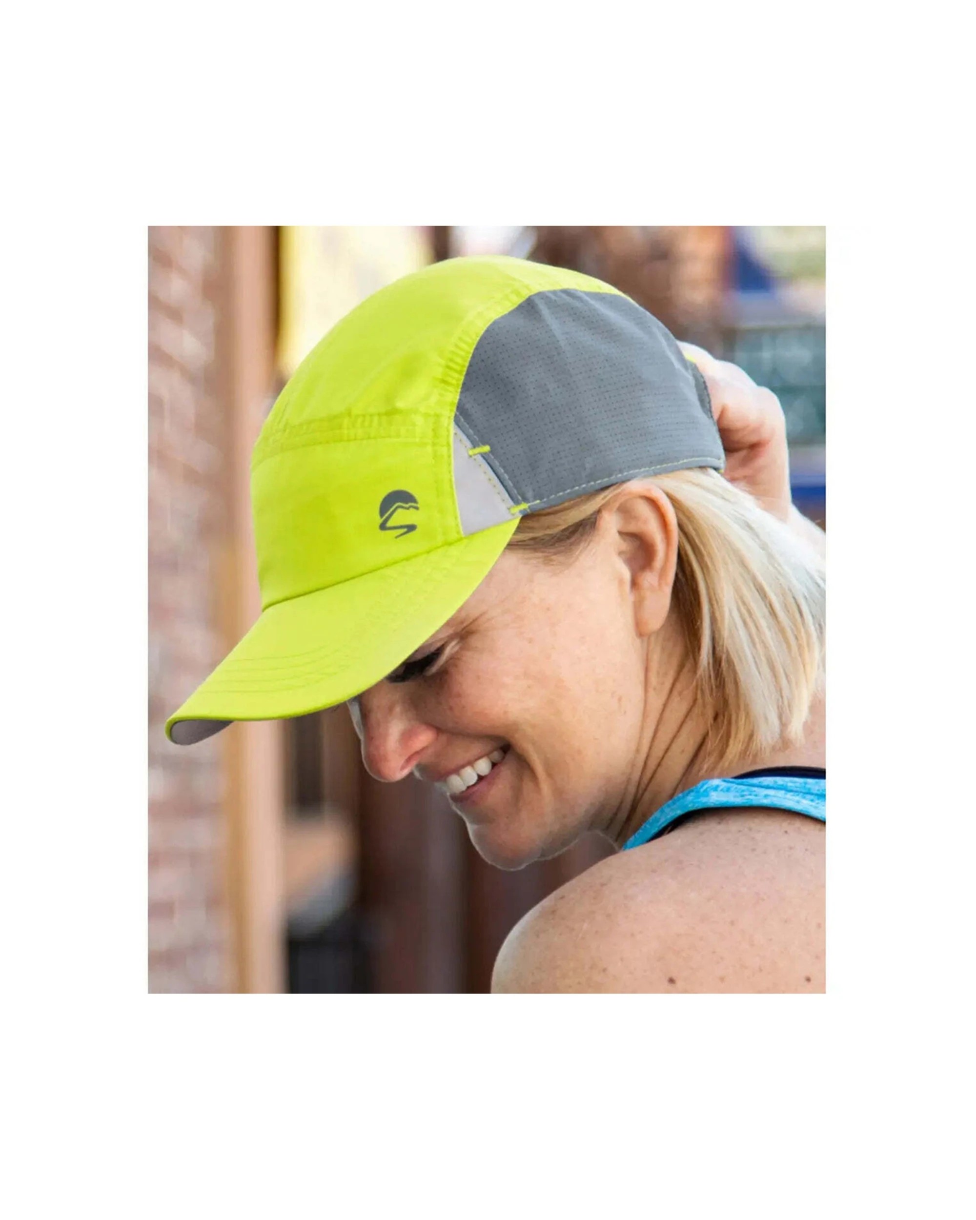 3 Sunday Afternoons VaporLite Stride Cap Adjustable Sizing Reflective Details One Size Oasis - Green, 3 of 3