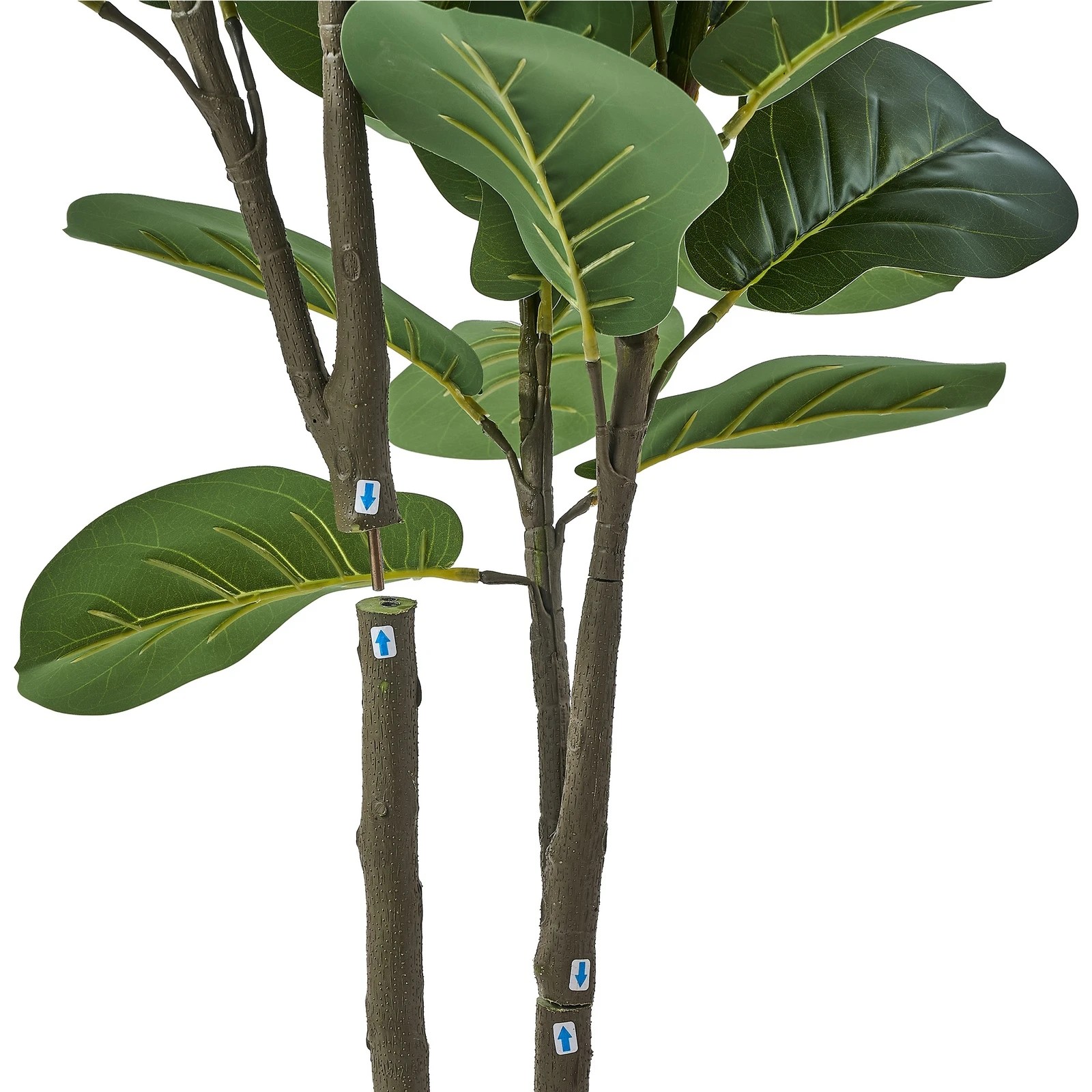 9 Livsip 150cm Artificial Fiddle Leaf Fig Tree - Green, 9 of 10