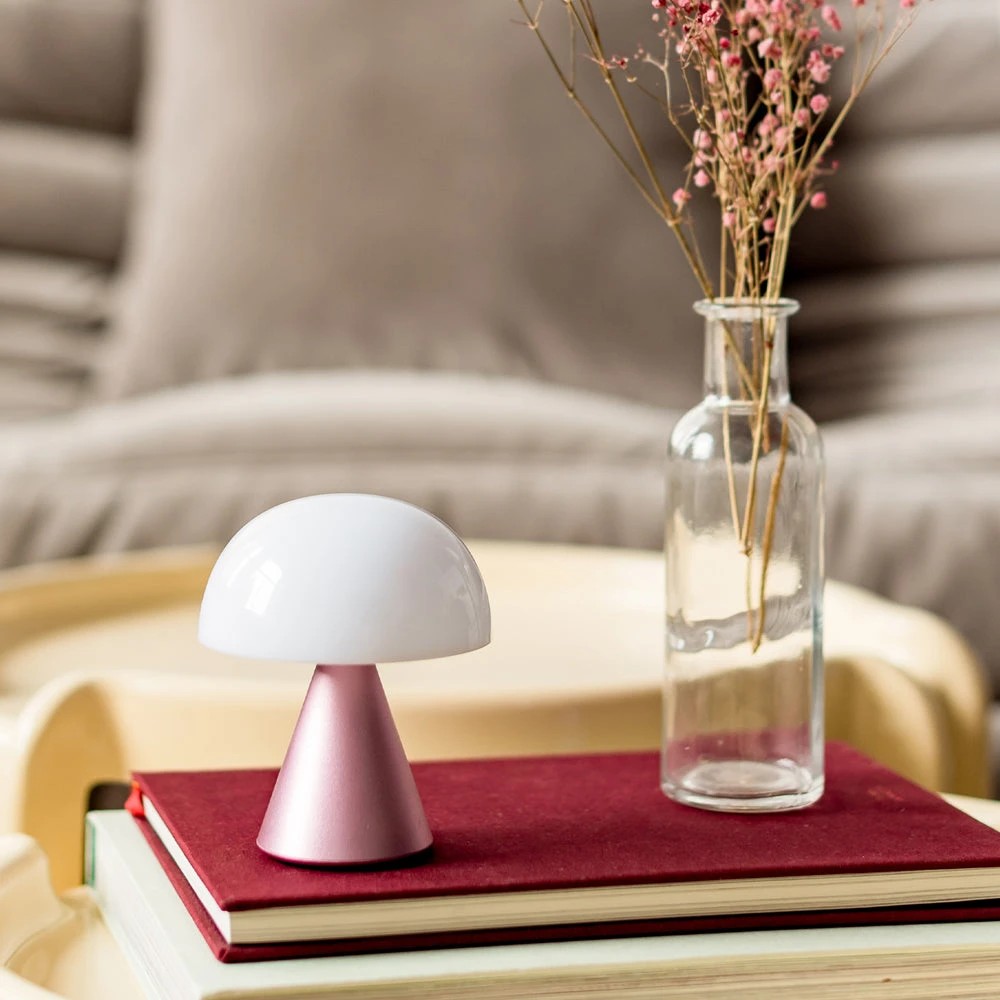 4 Lexon Mina M Medium Portable Led Lamp - Pink - Pink, 4 of 5