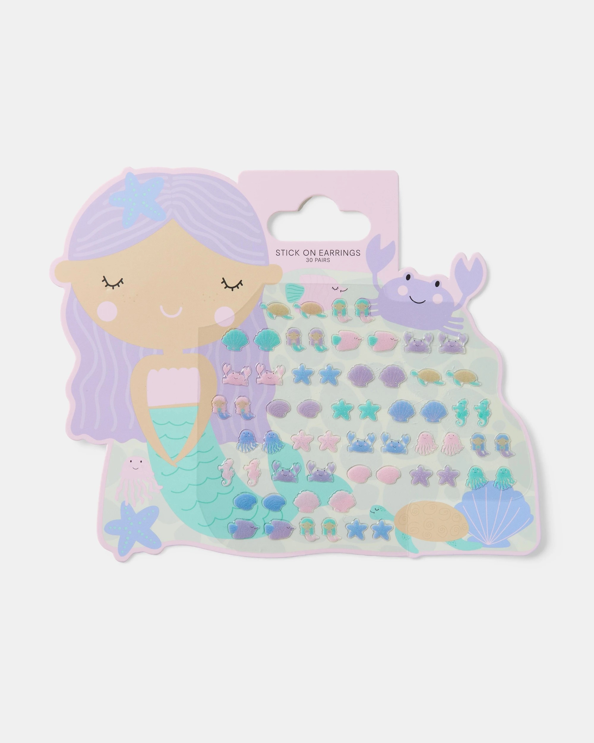 2 30 Pack Stick-On Earrings - Mermaid, 2 of 3