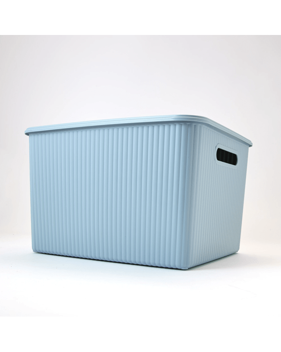 18L Ribbed Container - Blue