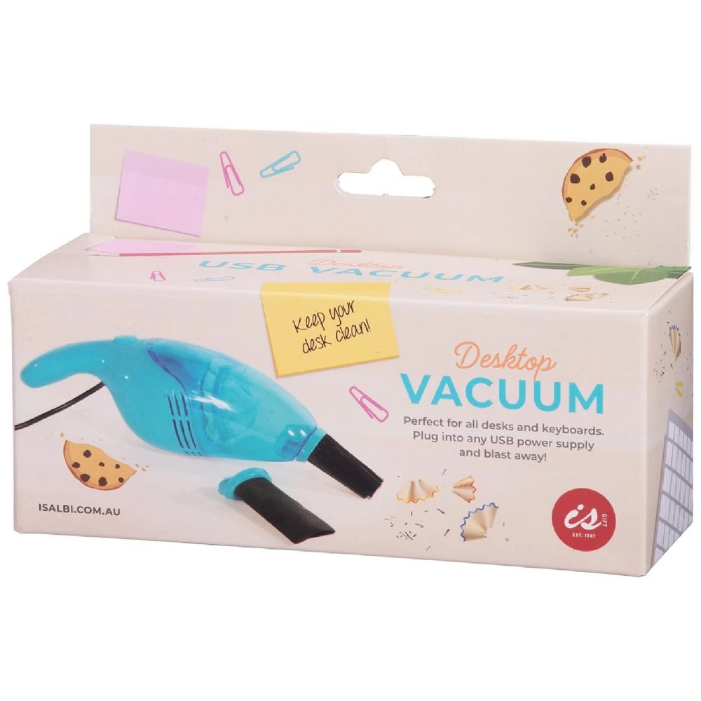 3 Is Gift USB Desktop Vacuum Blue, 3 of 3