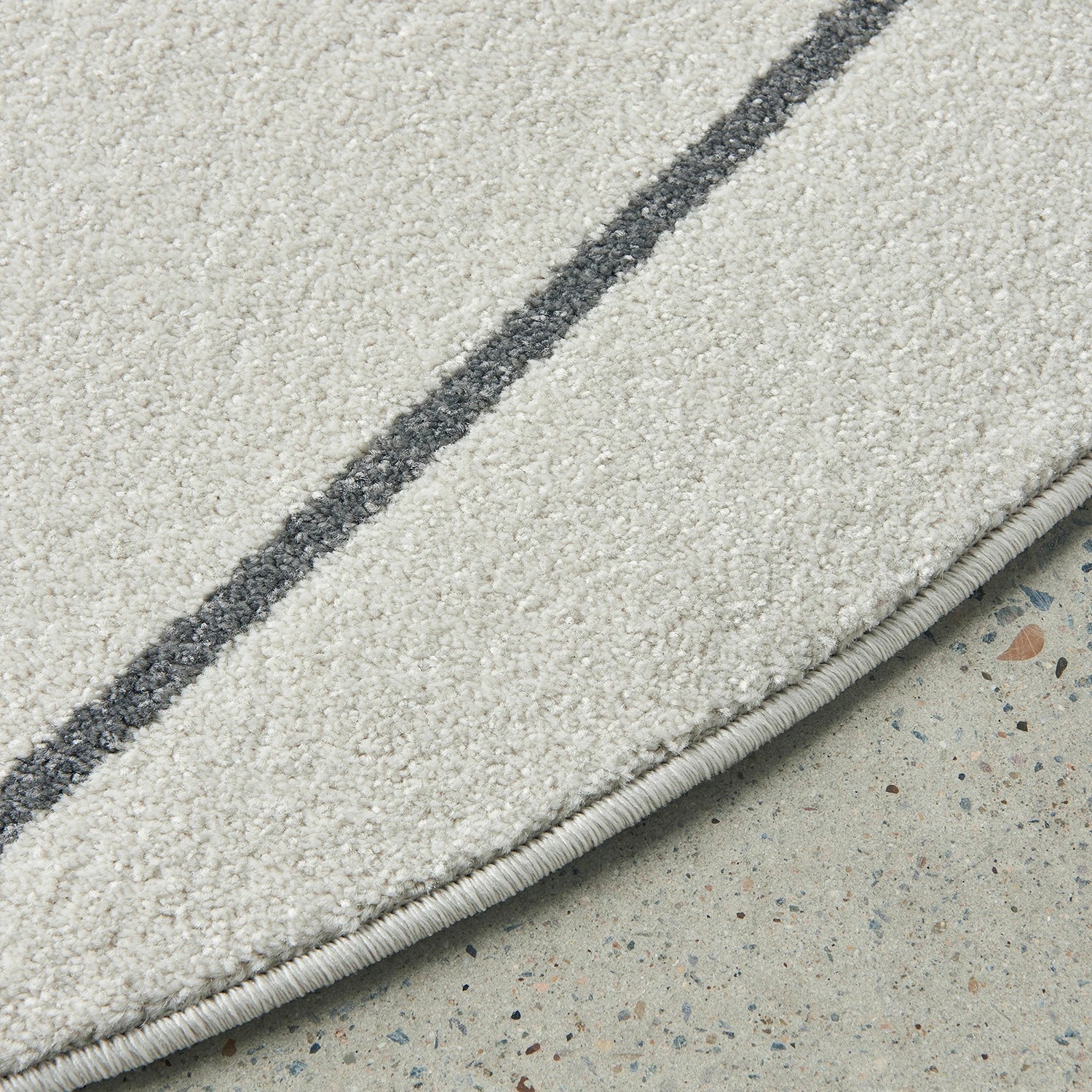 5 Common Ground Rugs Elysium Lola 150x150cm - Small Round Power Loomed Pet Friendly Rug - Natural, 5 of 7