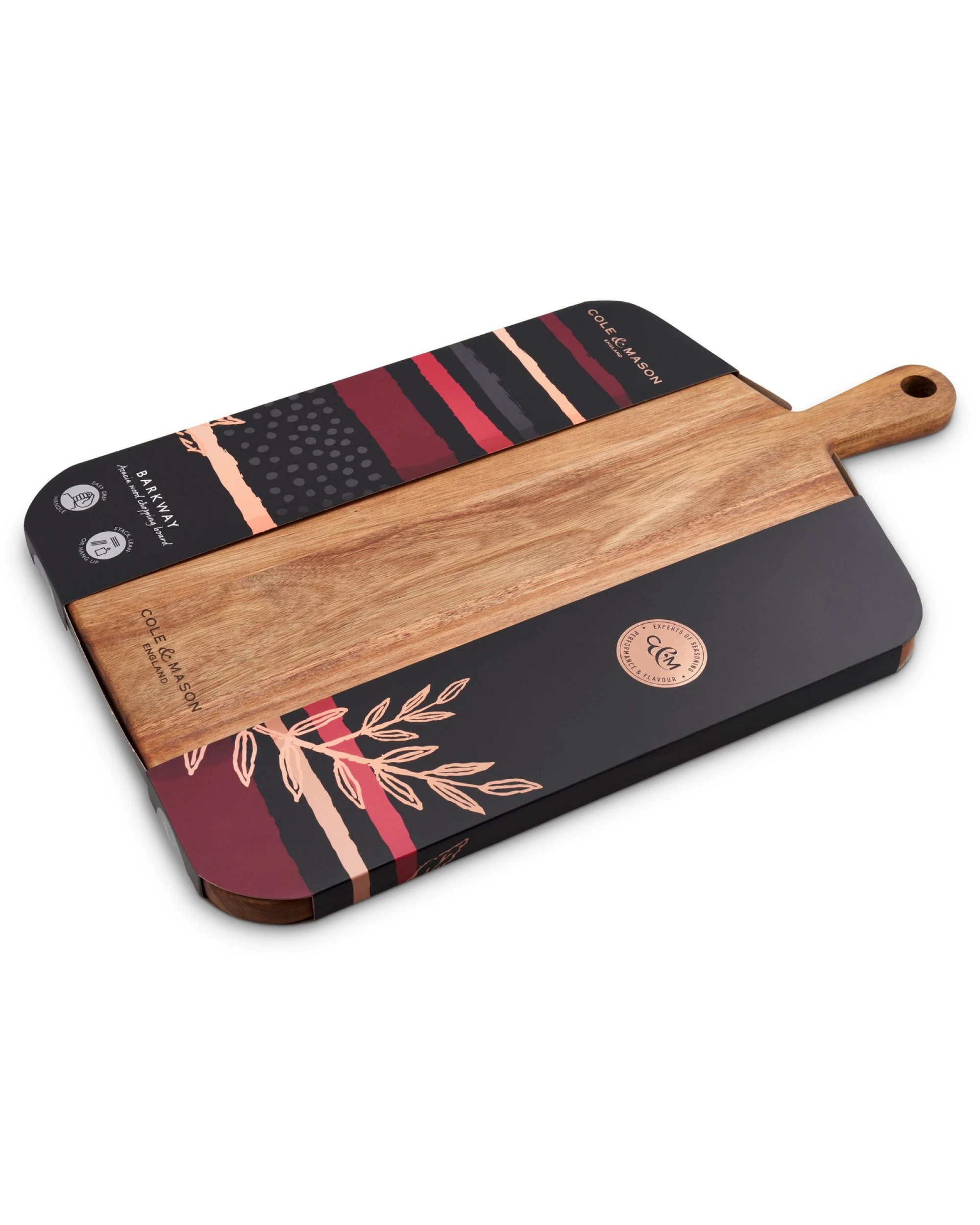 4 Cole & Mason Barkway Acacia Chopping & Serving Board - Large (D52.2 x W32.2 x H2.1cm), 4 of 4