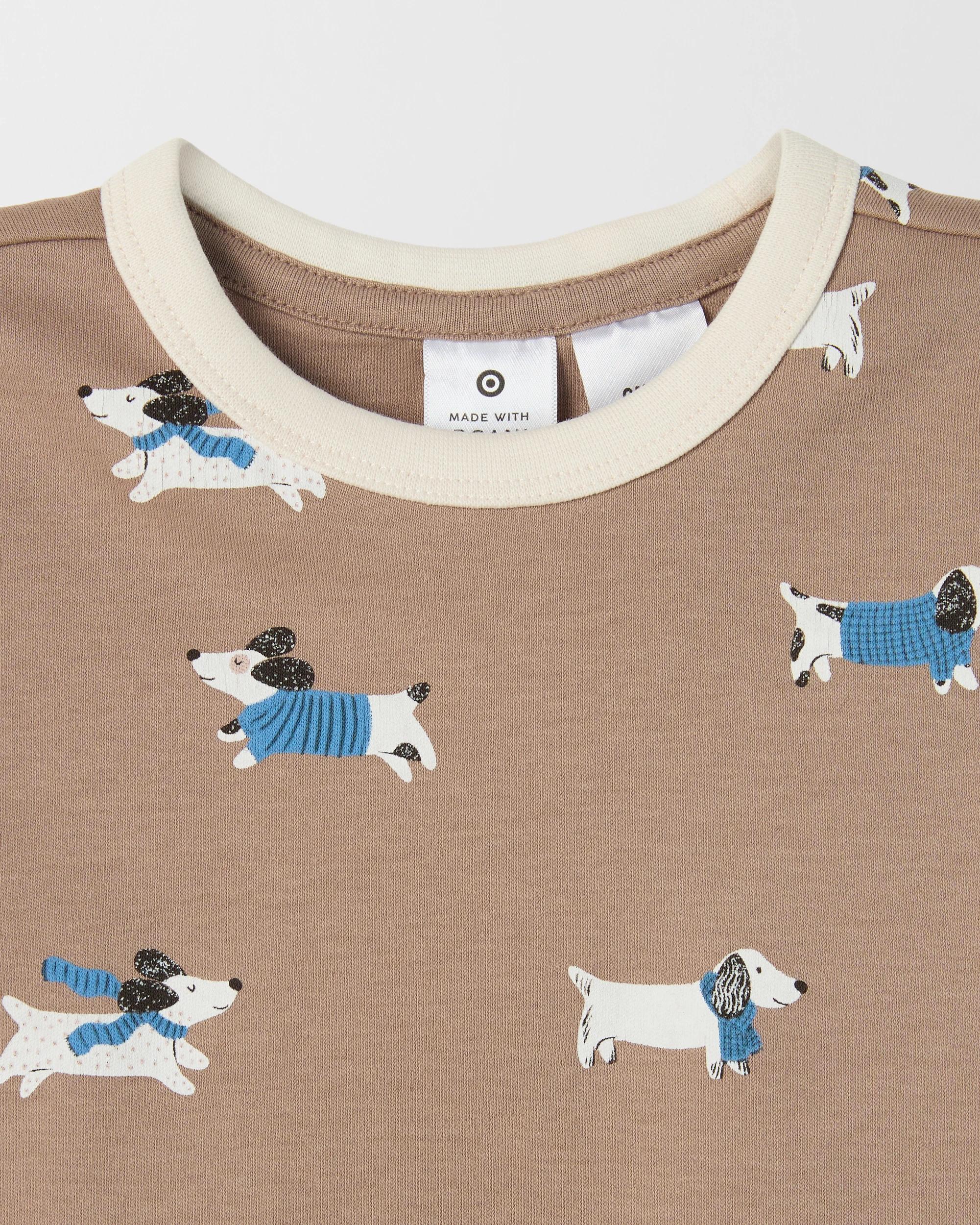 4 Target Baby Baby Organic Cotton 2 Pack Knit Pyjama Set DOGS, 4 of 5