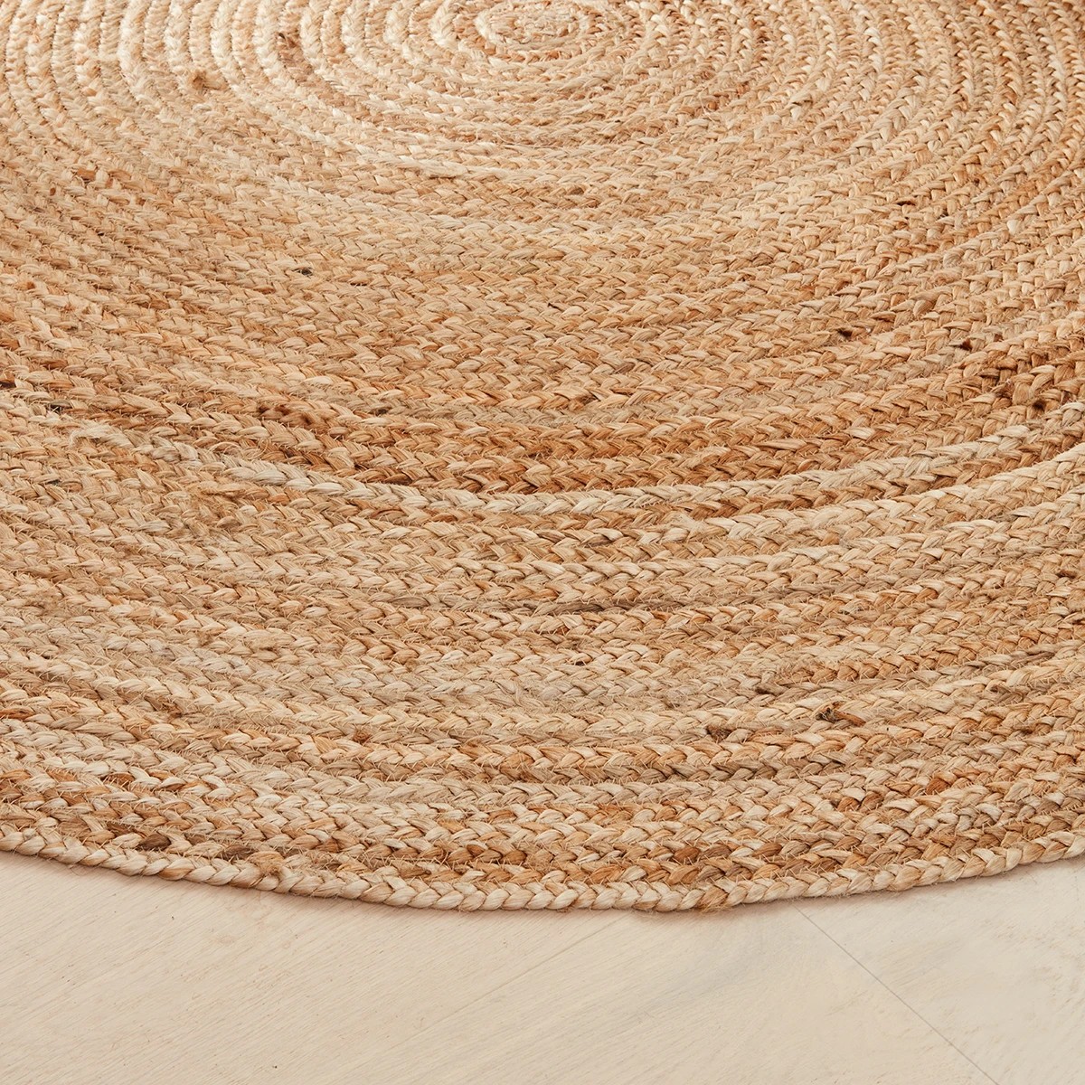 2 Jute Rug - Natural, Round - 180cm, 2 of 9