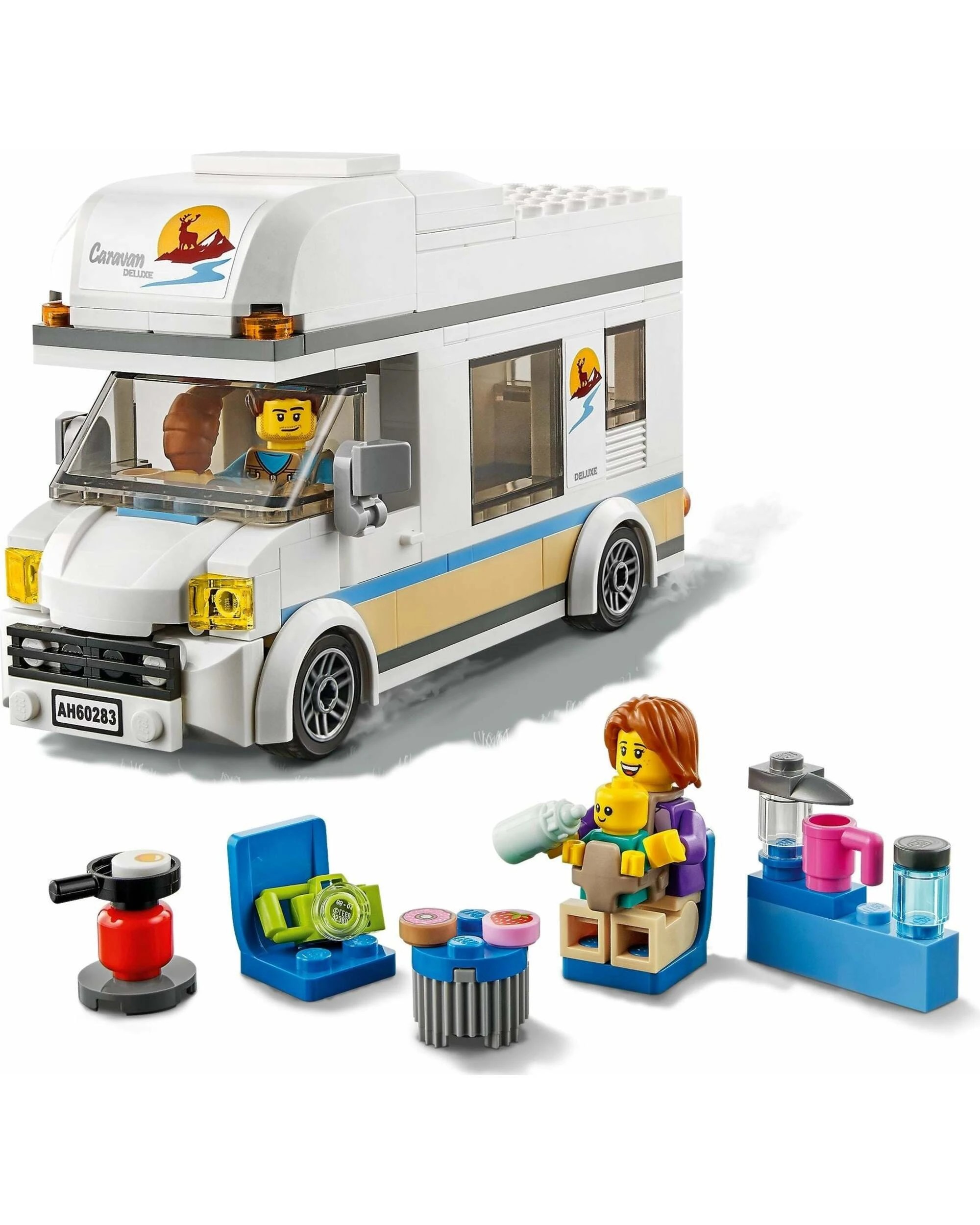4 LEGO City Series 60283 Holiday Camper Van, 4 of 5