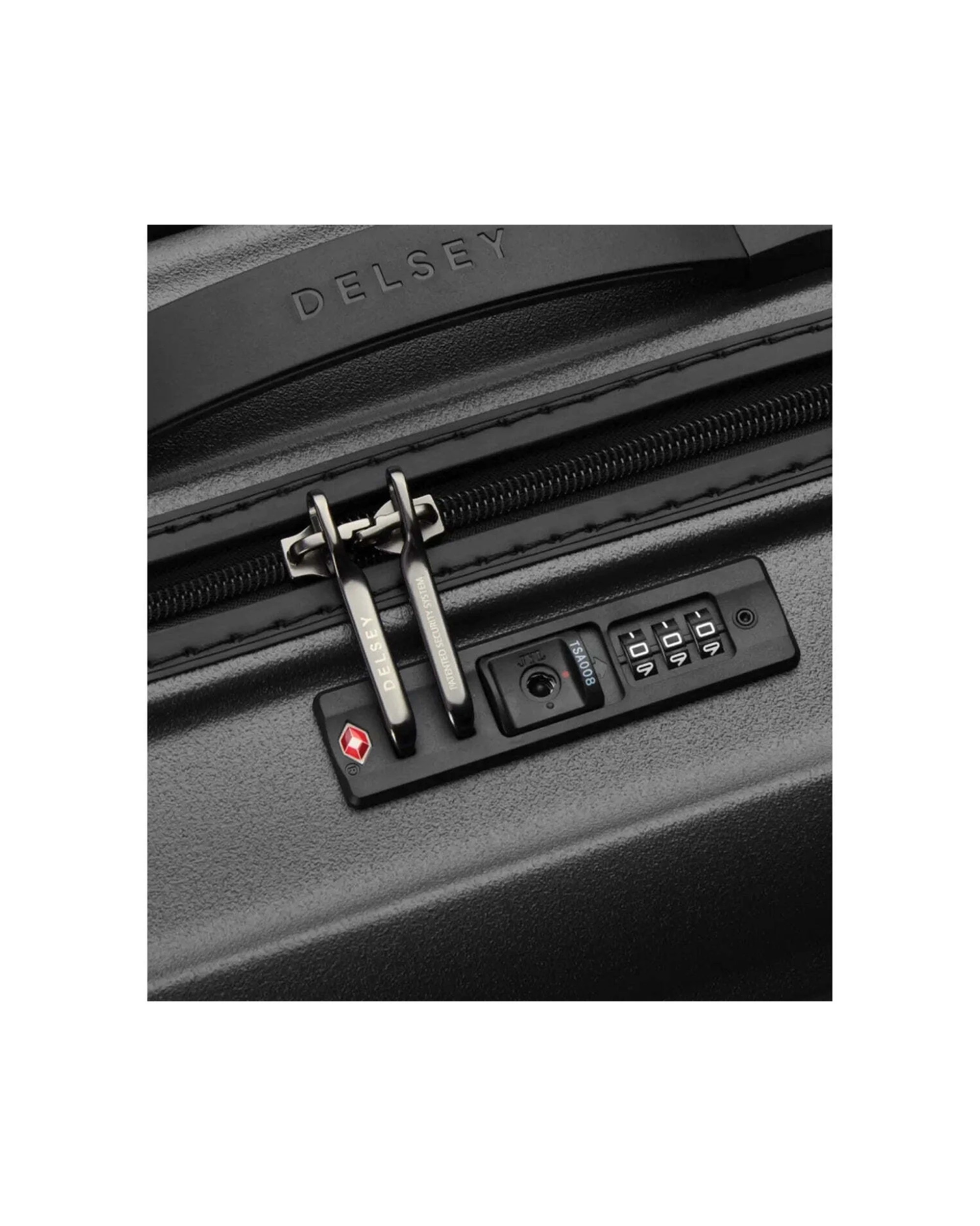4 Delsey Turenne 2.0 55 cm 4-Wheel Carry-On Suitcase TSA Lock USB Port - Black, 4 of 7