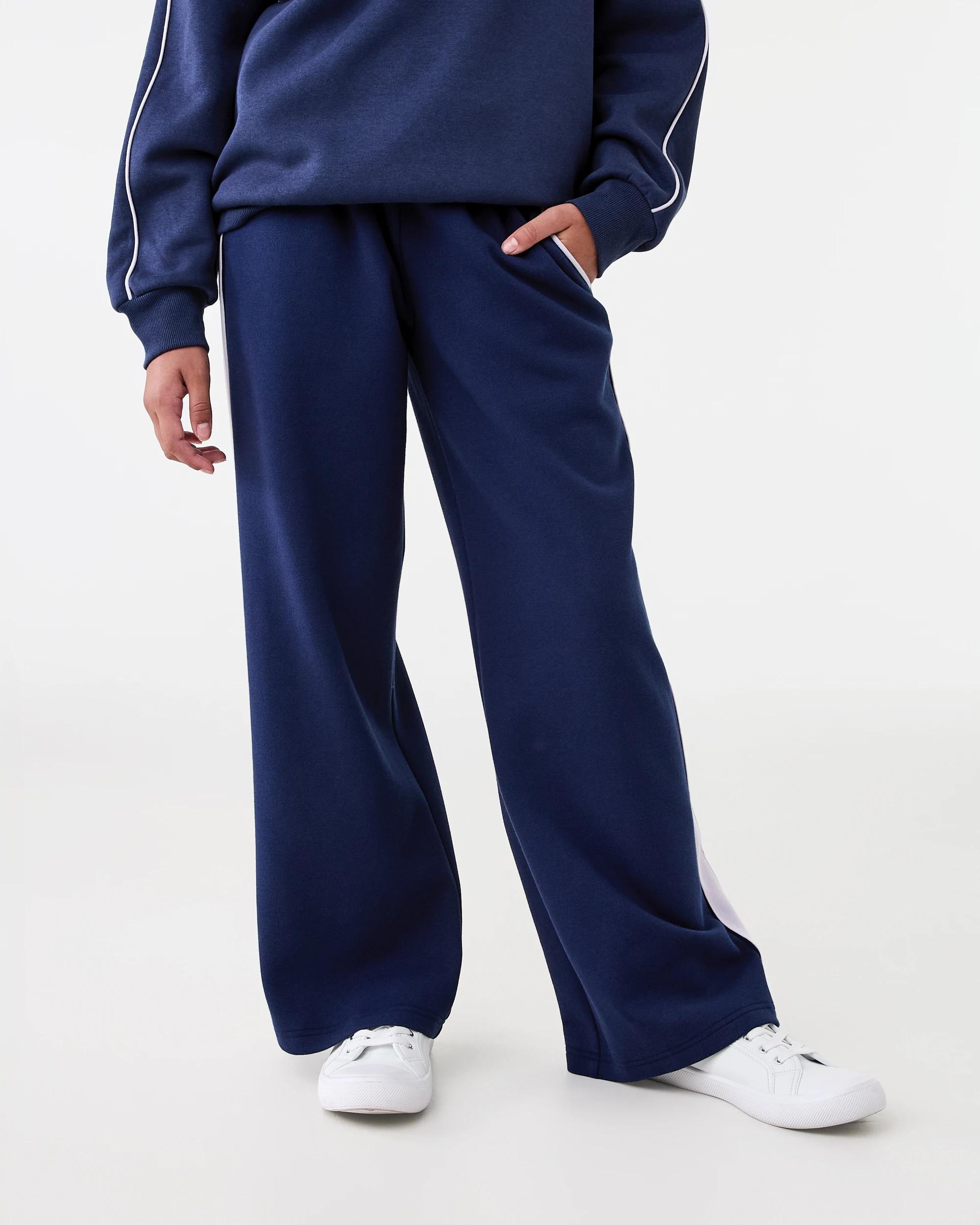 1 Pique Scuba Trackpants Nvy Indigo, 1 of 7