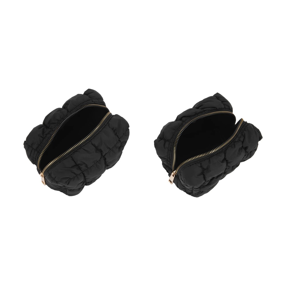 6 OXX Cosmetics 4 Piece Makeup Bag Set - Black, 6 of 7